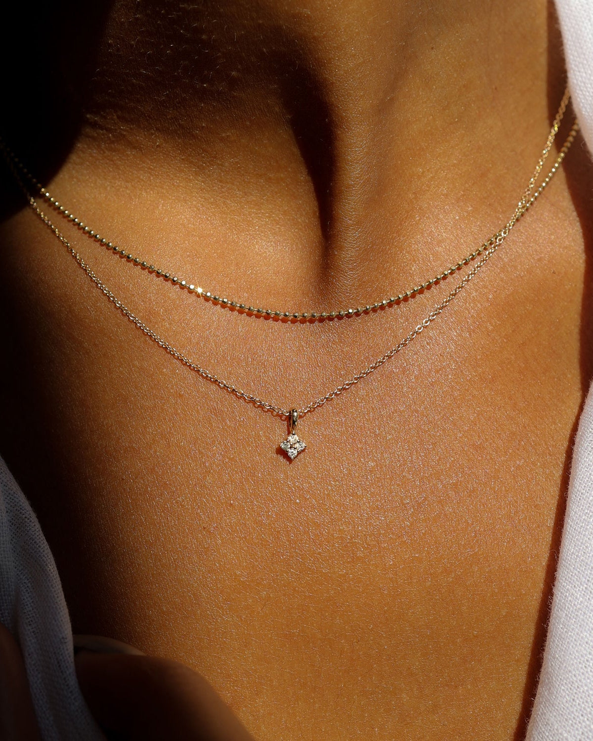 Quaditta Pendant Necklace - Elegant Silver Jewelry for Women | Perfect for Parties, Weddings & Everyday Wear