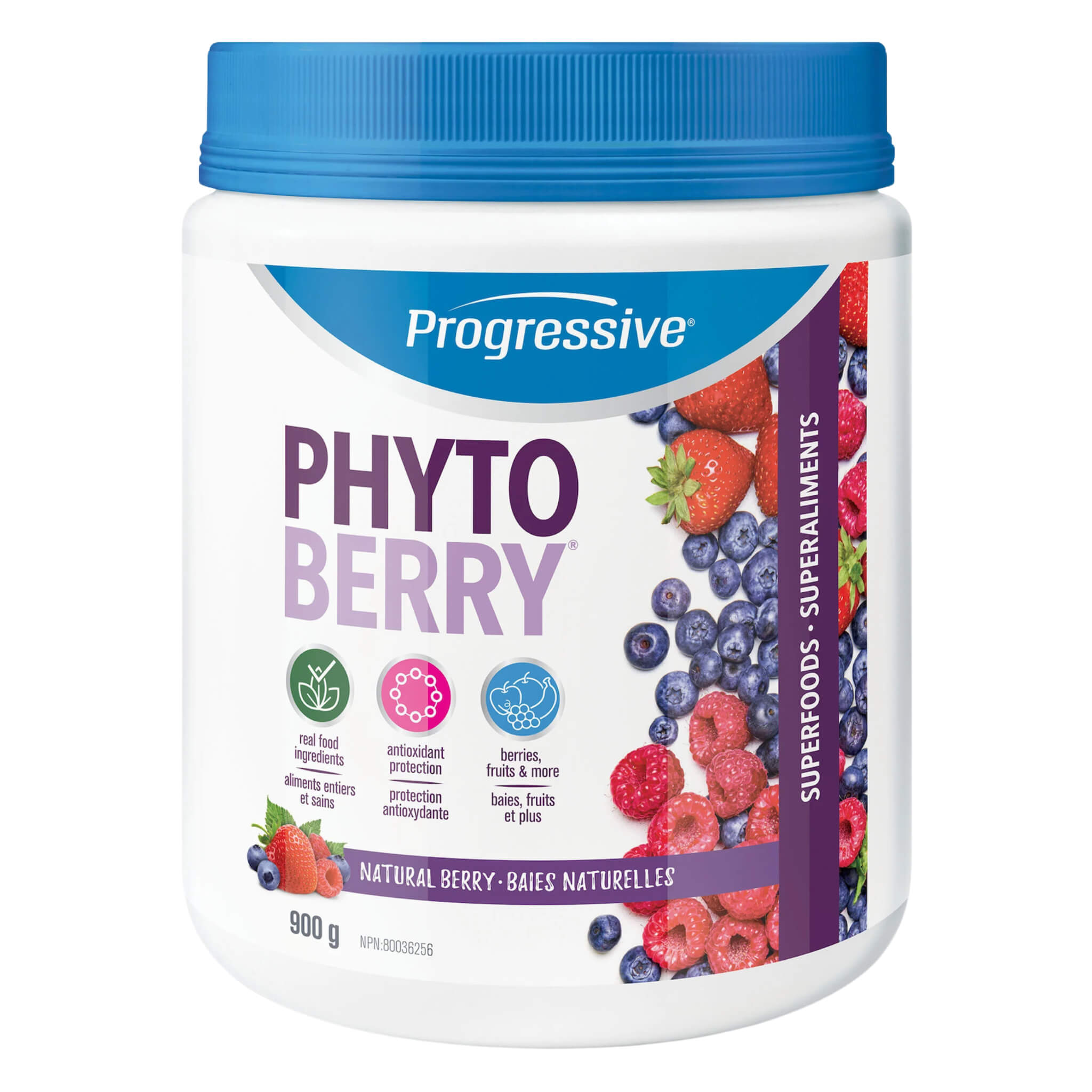 PhytoBerry Natural Berry Powder (900g) - Premium Superfood for Smoothies, Baking & Healthy Recipes | Antioxidant-Rich Supplement for Energy & Wellness