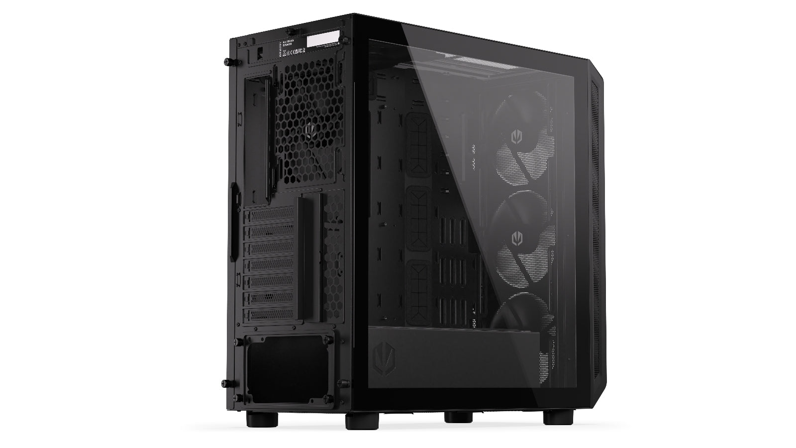 Endorfy Arx 700 Air ATX Mid Tower PC Gaming Case - High Airflow, Tempered Glass, RGB Fans (EY2A012) - Perfect for Gaming Rigs & Workstation Builds