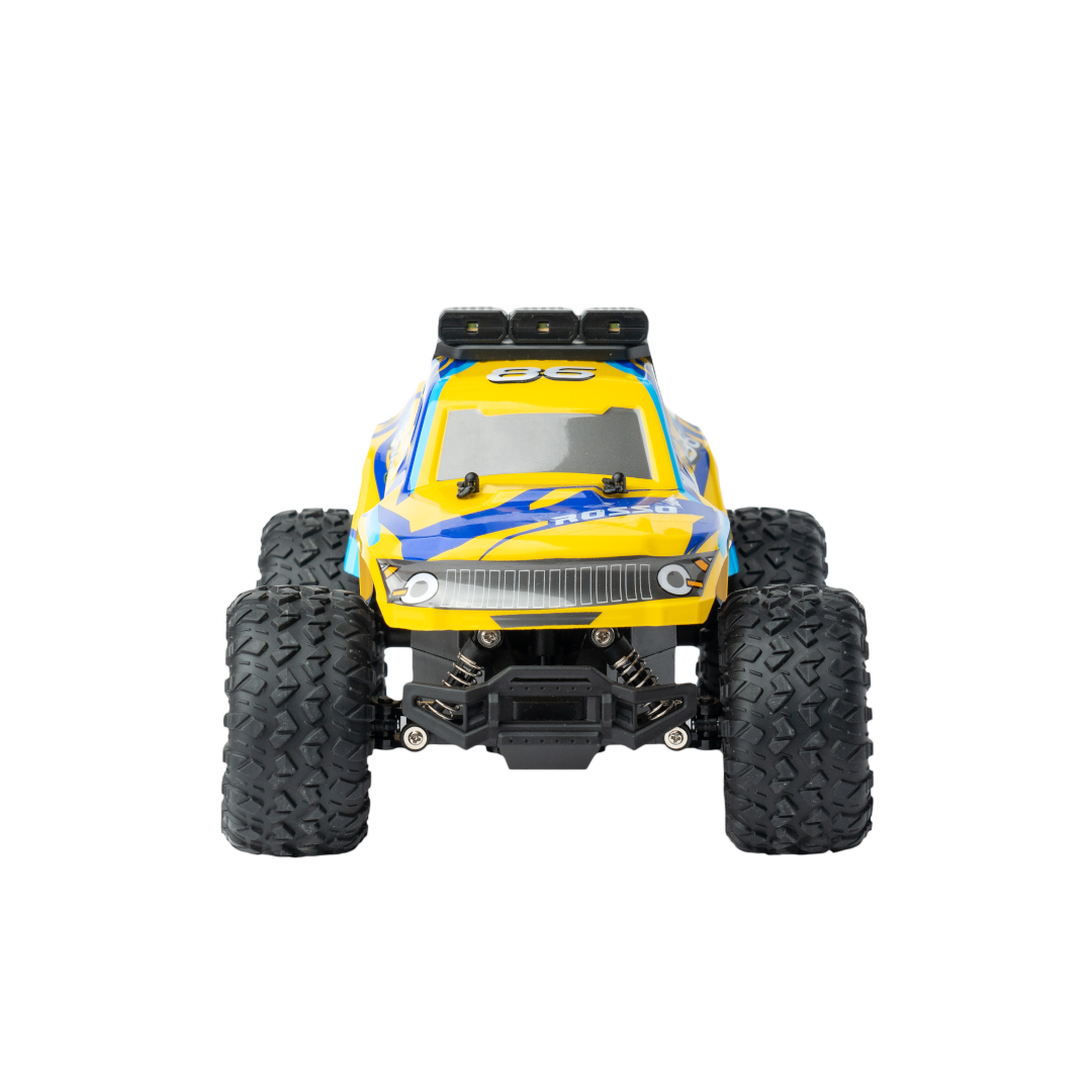 1/10 Scale RC Off-Road Truck - 4WD High Speed Remote Control Car for Adults & Kids - All Terrain Electric Toy Vehicle for Outdoor, Backyard, Park & Trail Adventures