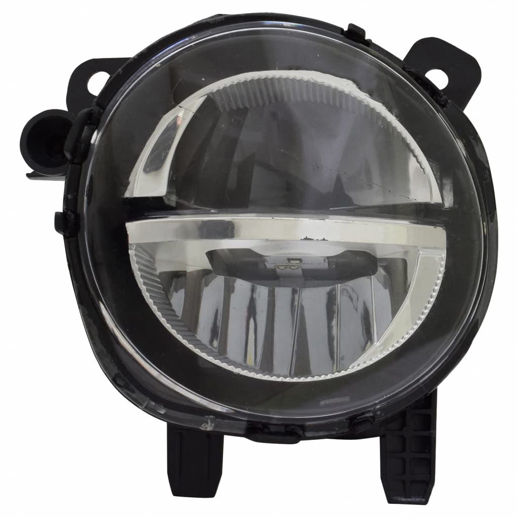 BMW Grand Coupe 2015-2016 LED Fog Light Assembly - Driver Side Replacement for Sedan/Wagon/Coupe/Convertible | Compatible with Part #BM2592153 & 63 17 7 315 559 | CAPA Certified | Perfect for Night Driving & Foggy Conditions