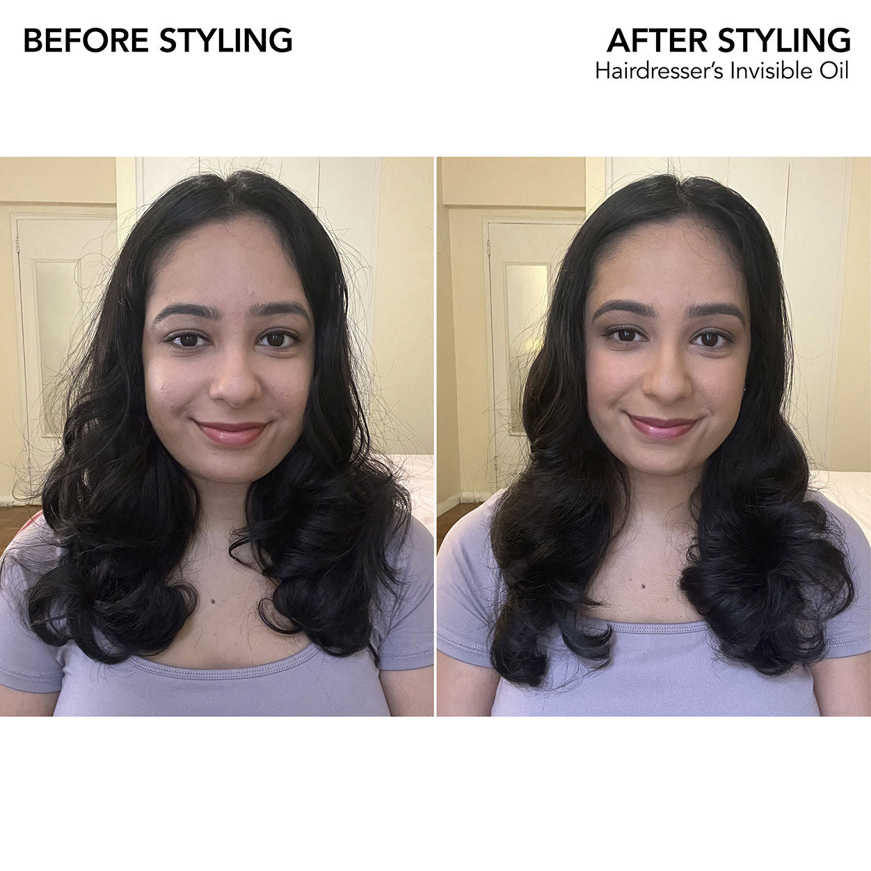 Professional Hairdresser's Invisible Hair Oil - Lightweight Nourishing Treatment for All Hair Types - Perfect for Daily Hydration, Styling & Heat Protection