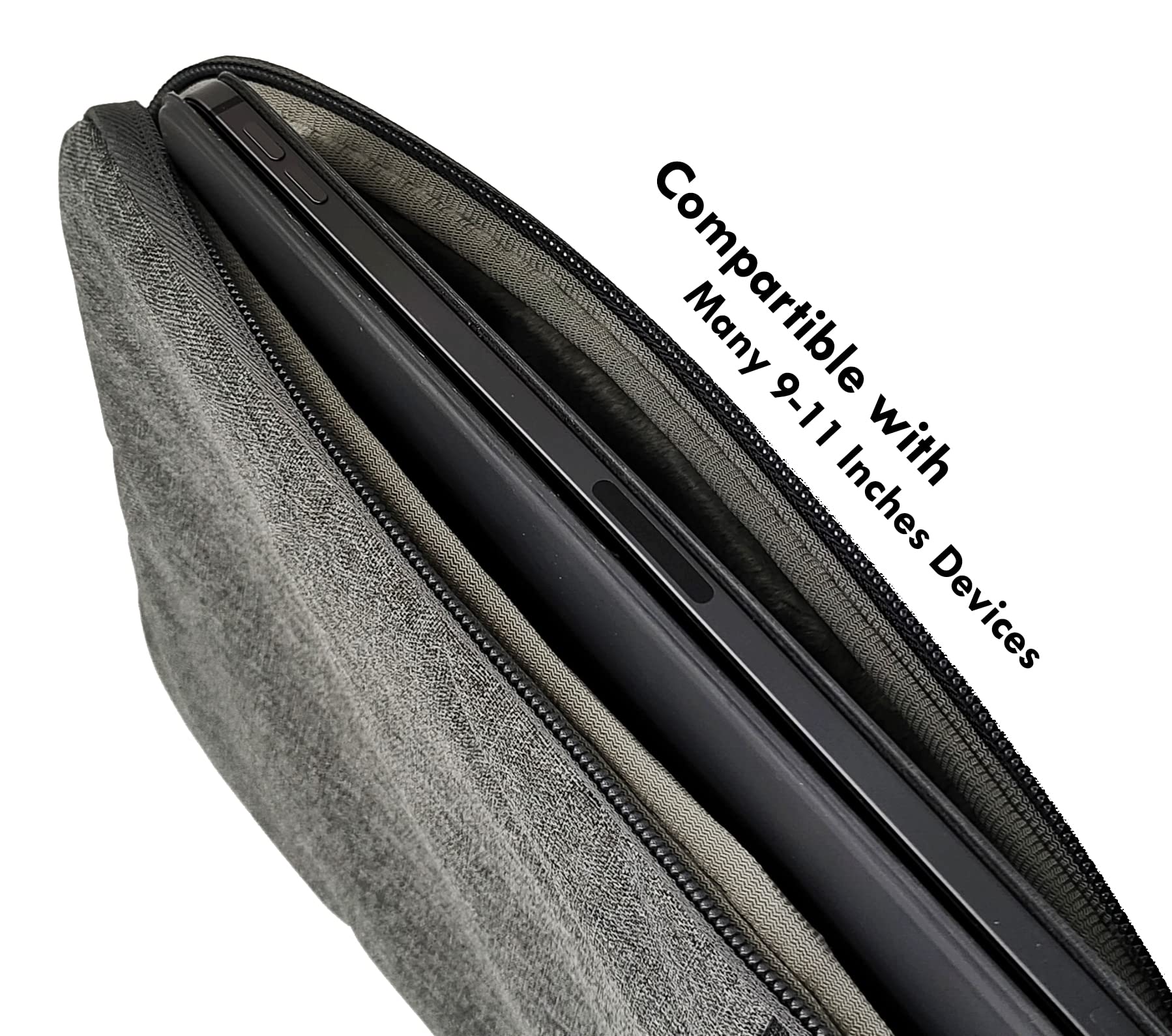Shockproof Tablet Sleeve Case for iPad Pro 11, iPad 10.2, iPad Air 5/4 10.9, Samsung Galaxy Tab A8 10.5/Tab S8 11