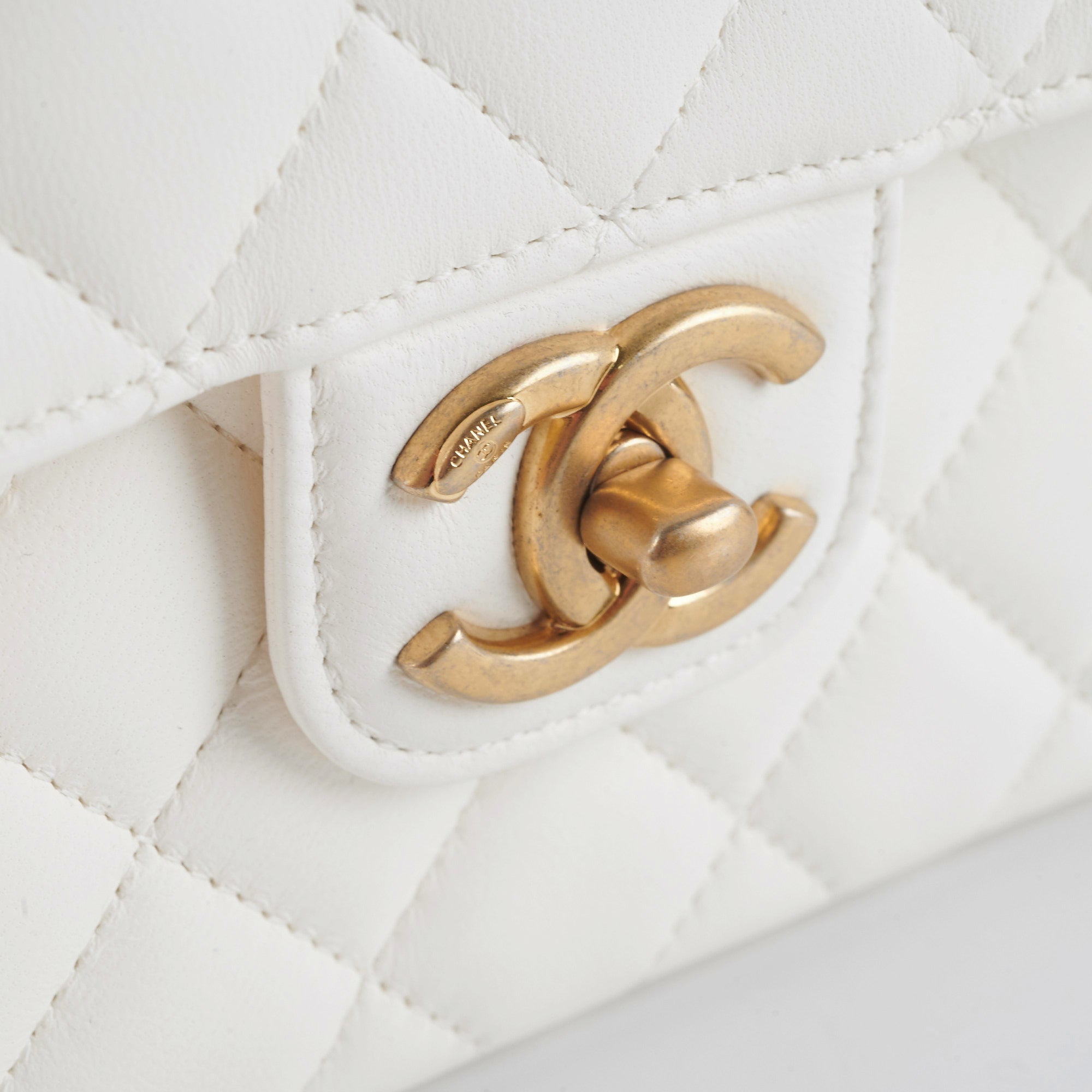 Chanel Classic Flap Bag in White - Luxury Designer Handbag for Women | Perfect for Parties, Weddings & Everyday Elegance