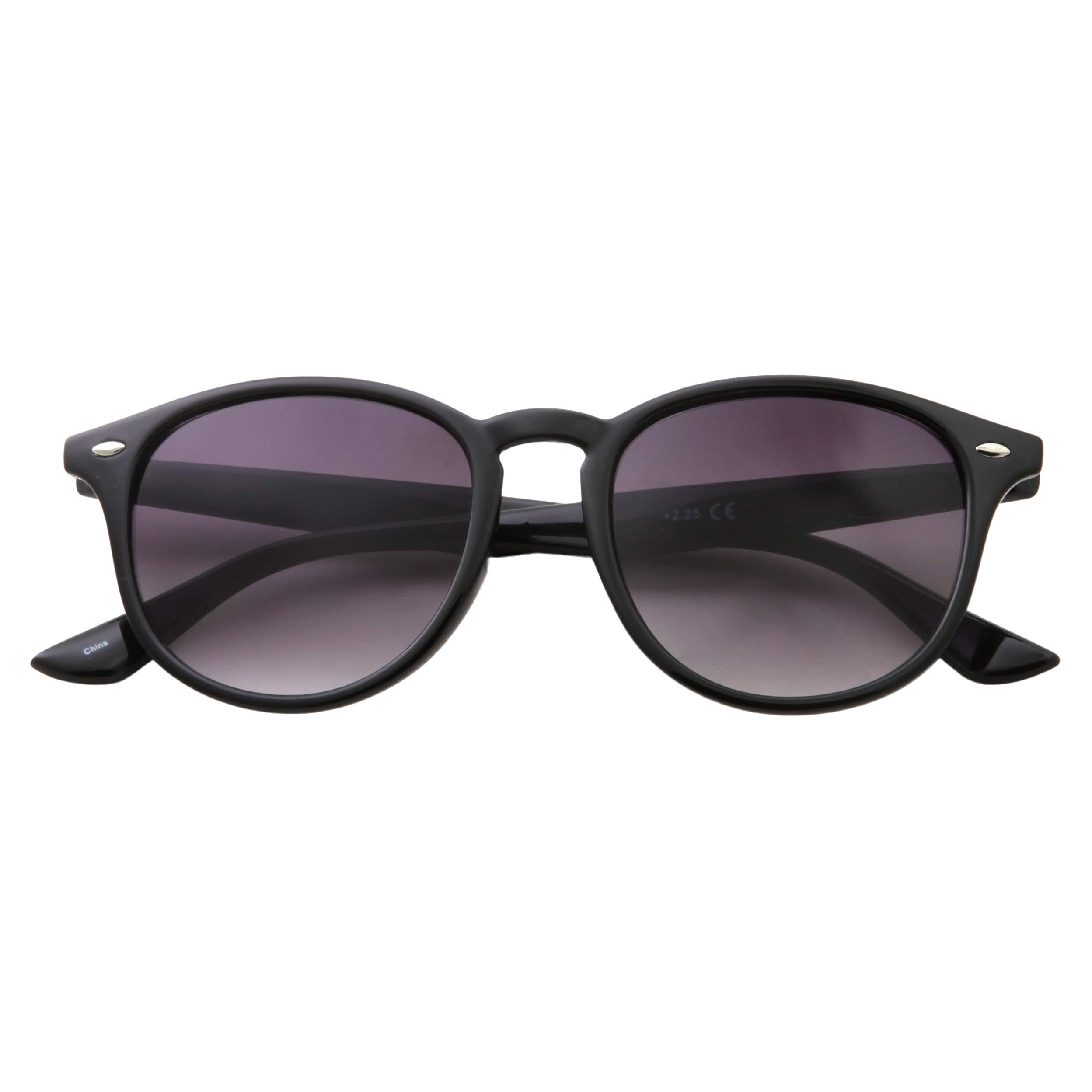 Full Lens Reading Sunglasses for Men & Women - Classic Polarized Outdoor Readers for Fishing, Driving & Beach Activities