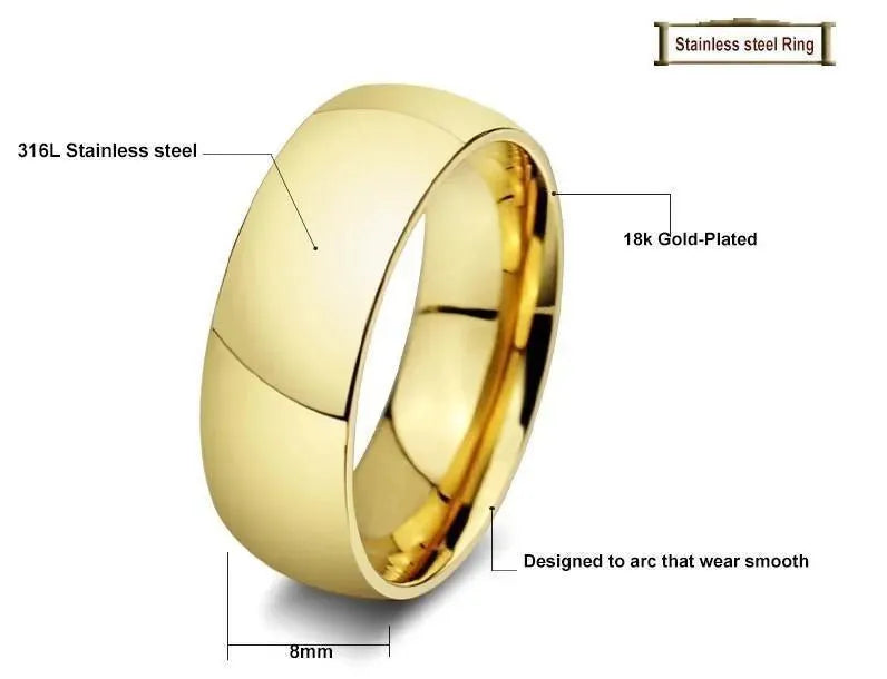 Vintage Gold Plated Wedding Rings for Women & Men - Elegant & Timeless Bridal Jewelry for Engagement, Anniversary & Special Occasions