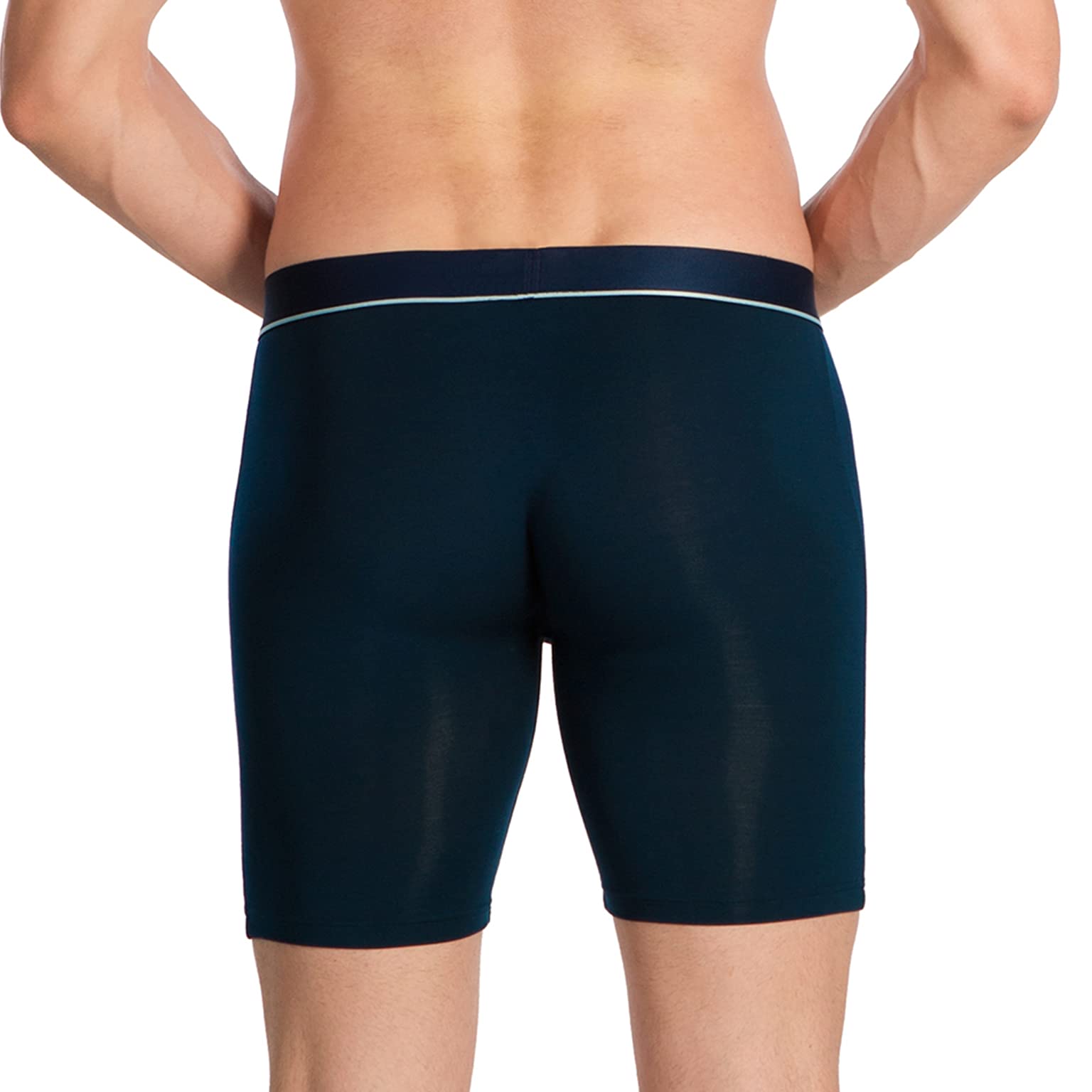 PrimeMan Men's 9 Inch Boxer Briefs - Soft Breathable Underwear for All-Day Comfort - Perfect for Workout, Travel & Daily Wear