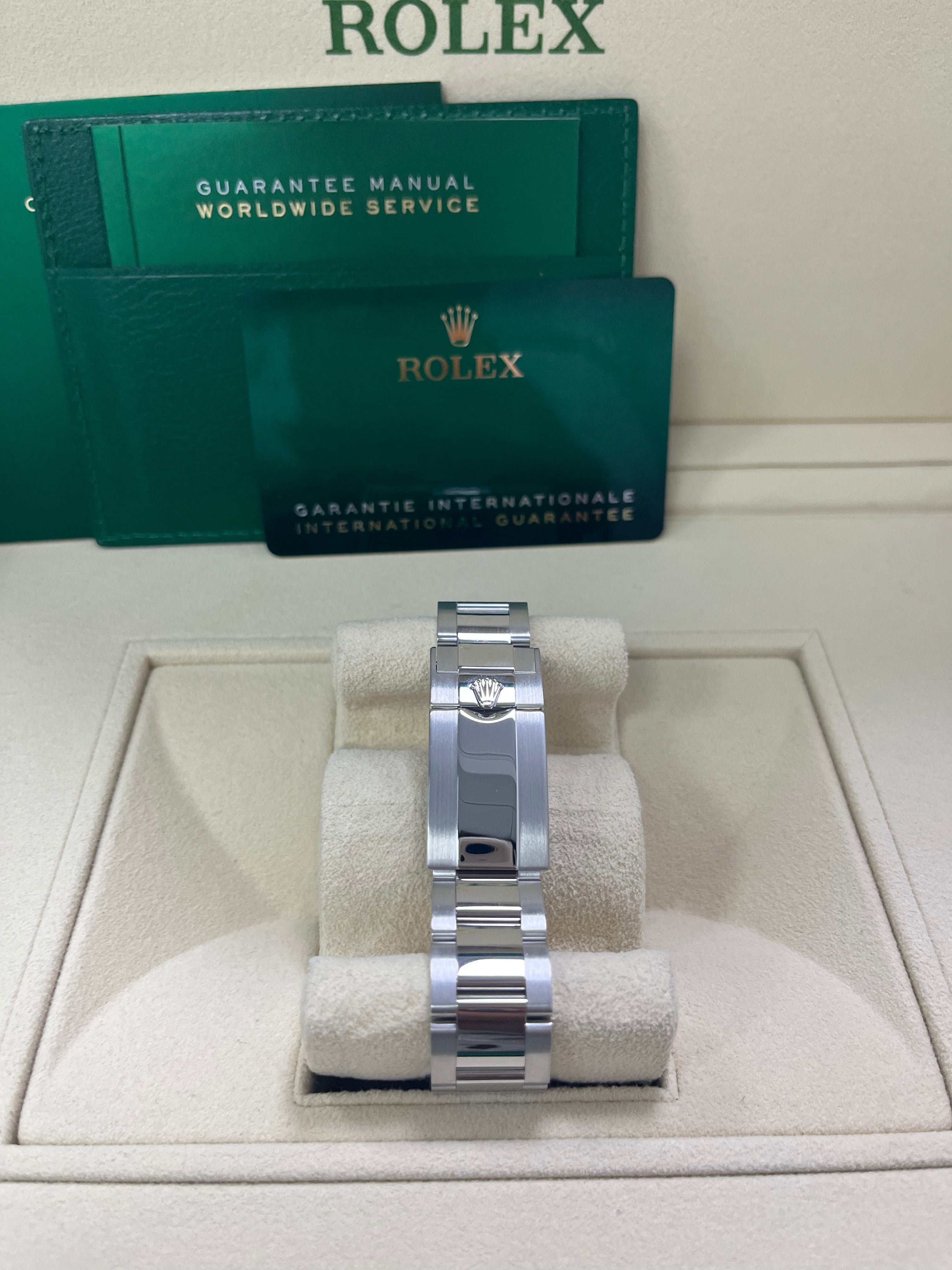 Rolex Daytona Platinum 40mm Ice Blue Diamond Baguette Dial Watch (Ref #116506) - Luxury Men's Chronograph for Special Occasions & Collectors