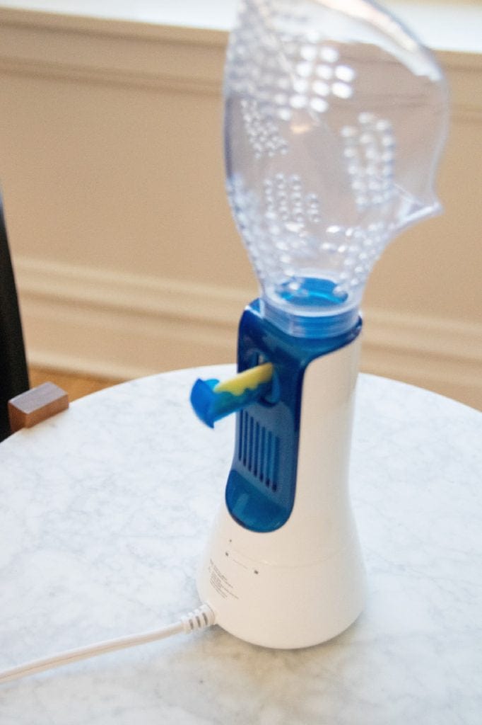 Crane Steam Inhaler for Cold & Congestion Relief - Corded Electric Vaporizer for Sinus & Allergy Relief - Perfect for Home & Travel Use