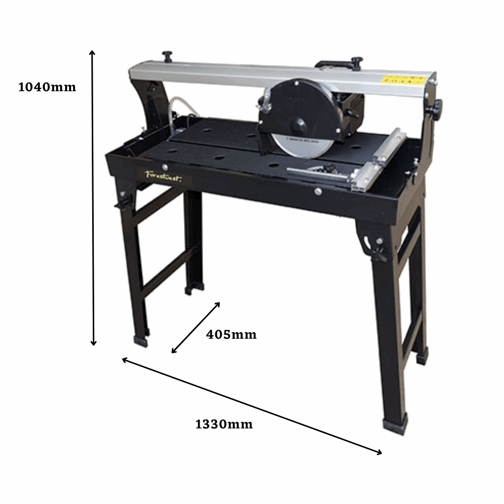Forestwest 600MM Wet Tile Saw 800W Electric Tile Cutter BM681 - Professional Ceramic & Porcelain Tile Cutting Tool for DIY Home Renovation, Bathroom & Kitchen Remodeling Projects