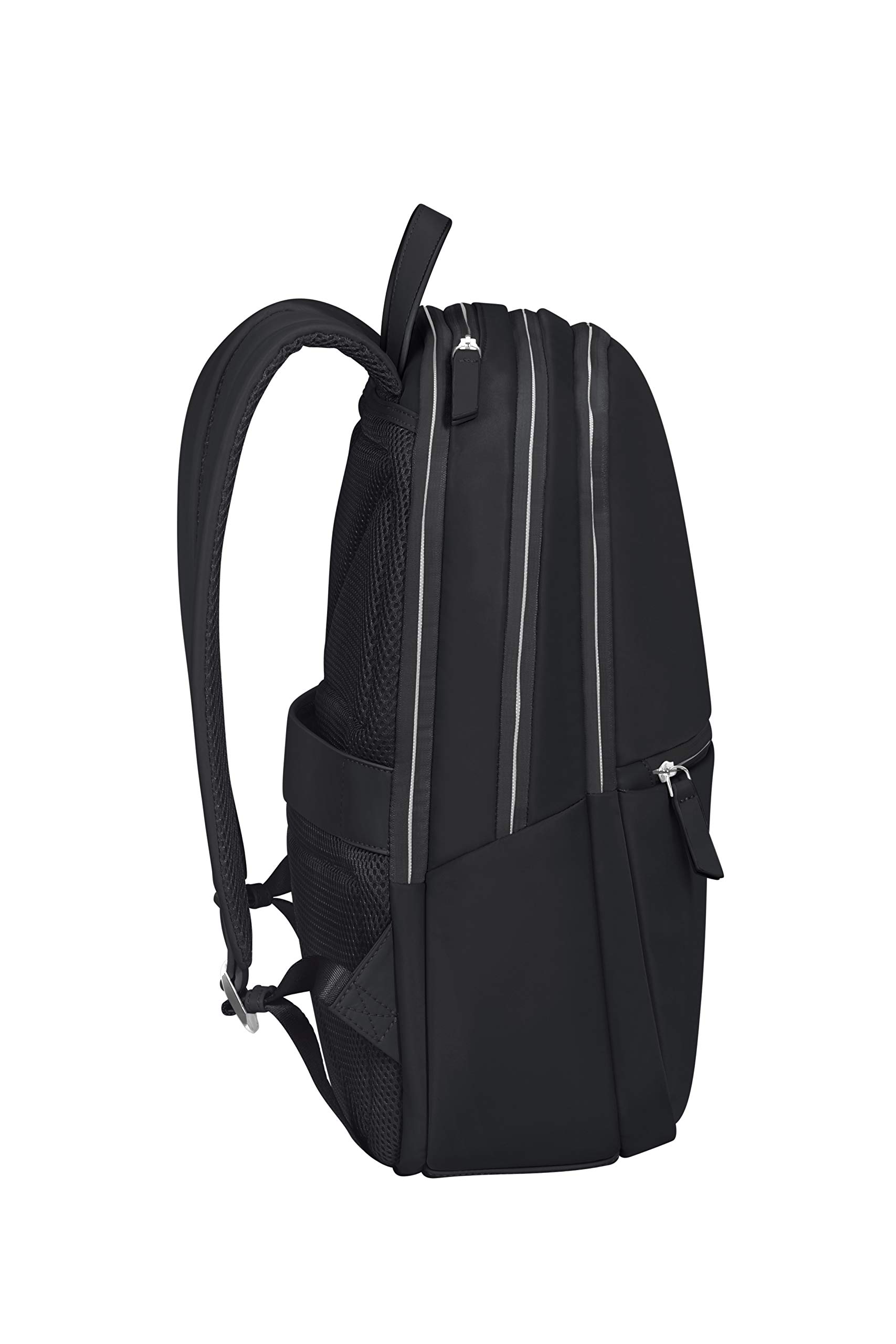 Samsonite Women's 15.6 Inch Laptop Backpack - Lightweight Business Travel Backpack with USB Charging Port, Water-Resistant & Spacious Design (Black, 19L) - Perfect for Work Commute, College & Airplane Carry-On