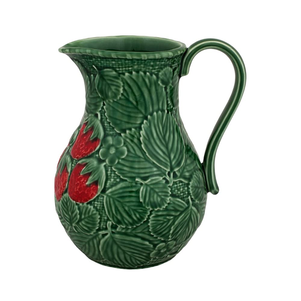 Fresh Strawberries Pitcher - Perfect for Summer Drinks, Smoothies, and Cocktails | Ideal for Home, Parties, and Outdoor Gatherings