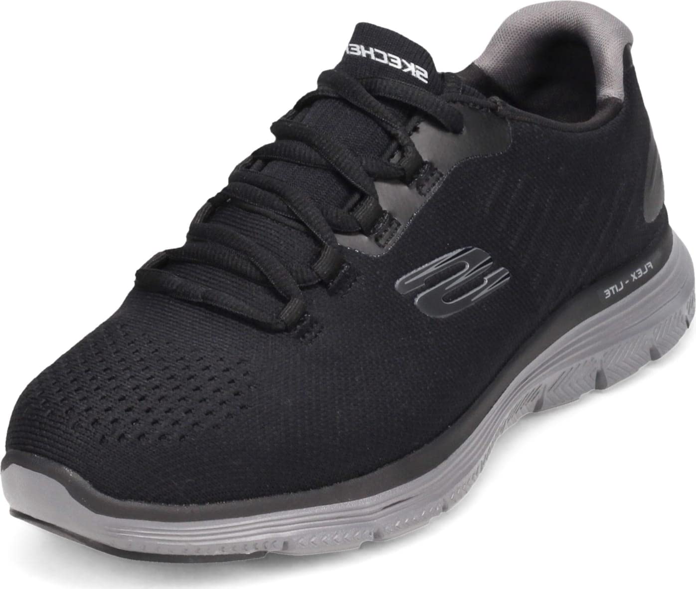 Skechers Men's Flex Advantage 4.0 Overtake Walking Shoes - Wide Width Comfortable Sneakers for Walking, Running & Casual Wear - Ideal for Work, Travel & Daily Activities