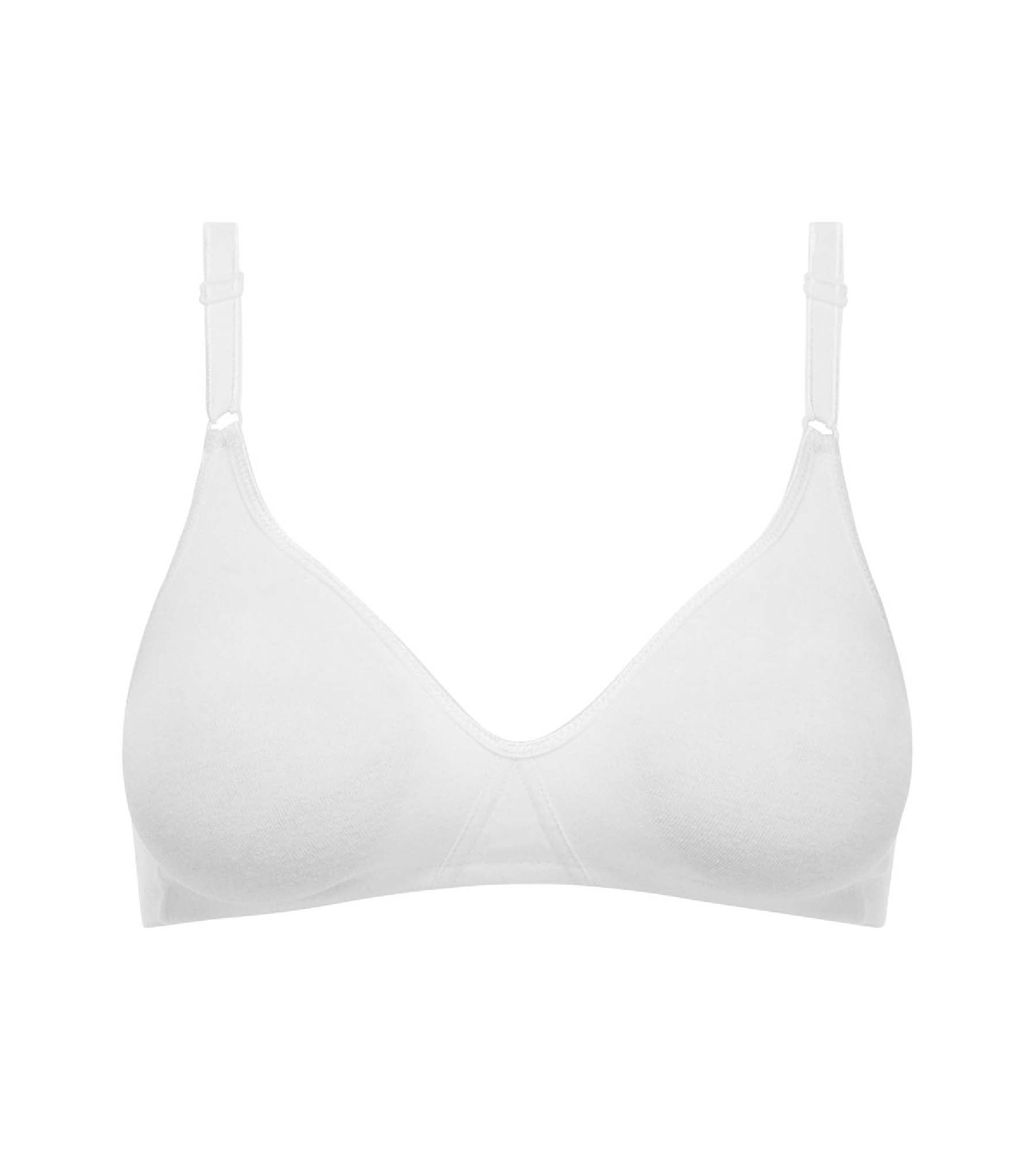 EcoDIM Soft Cup Comfort Bra - Wireless Support for Women, Breathable Cotton, Seamless Design - Perfect for Yoga, Lounge & Everyday Wear