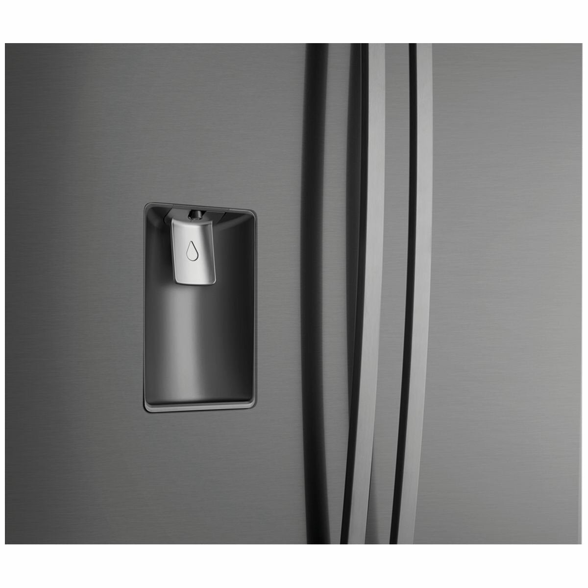 Westinghouse 541L French Door Refrigerator with Ice Maker & Water Dispenser - Energy Efficient Stainless Steel Fridge for Modern Kitchen (Model WQE6060BB) | Perfect for Family Homes, Entertaining & Large Grocery Storage