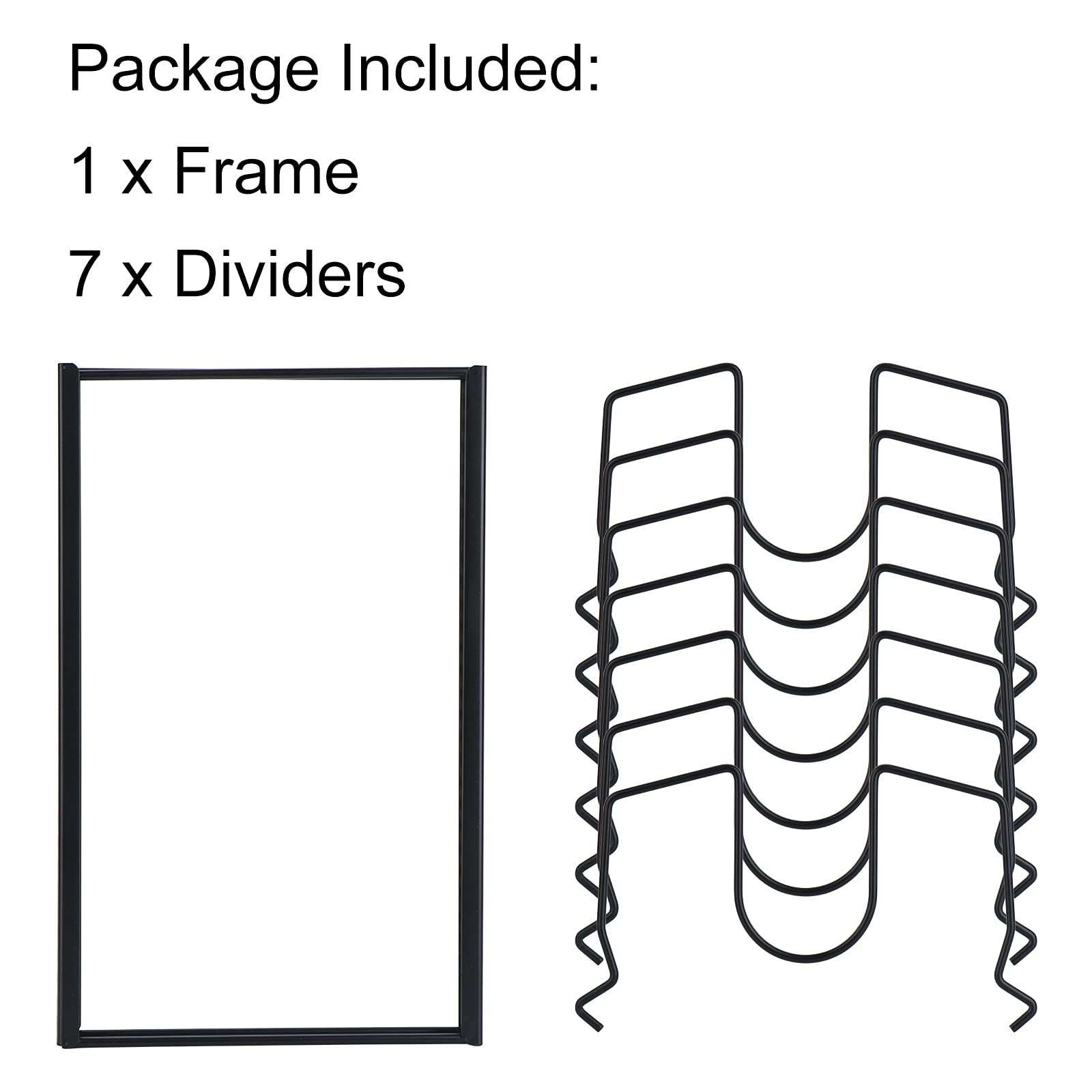 Toplife Adjustable 7+ Lids Organizer Rack and 10+ Bakeware Organizer Set - Space Saving Kitchen Cabinet & Counter Storage Solution for Pots, Pans, Lids and Baking Sheets - Perfect for Small Kitchens and Organized Cooking