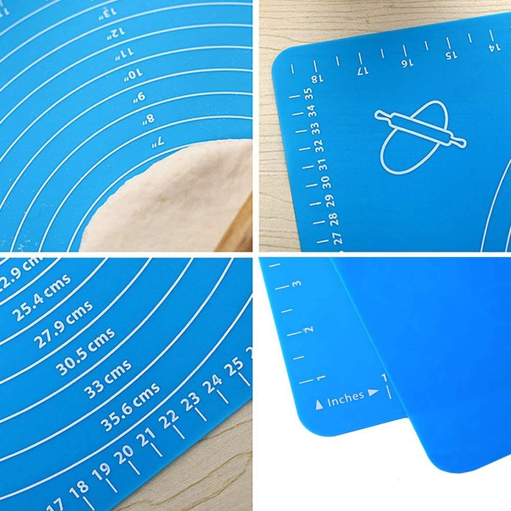Non-Stick Silicone Baking Mat with Measurements - 18