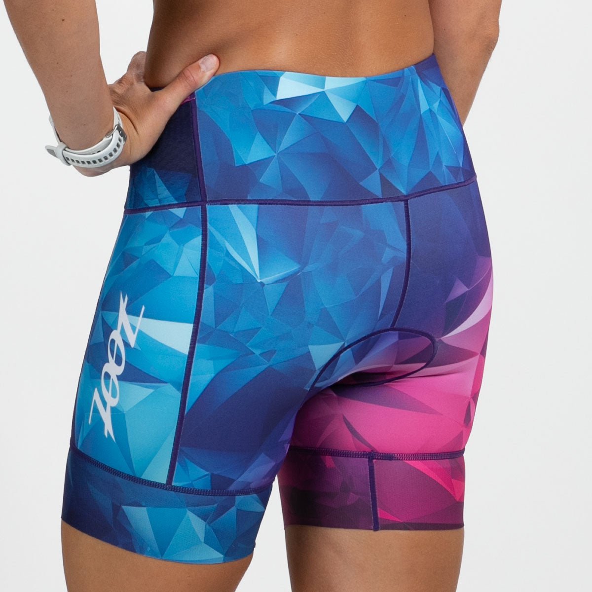 Women's Limited Edition Tri 6 Shorts - Crystal Clear Comfort for Running, Yoga & Gym Workouts | Breathable Activewear for Women