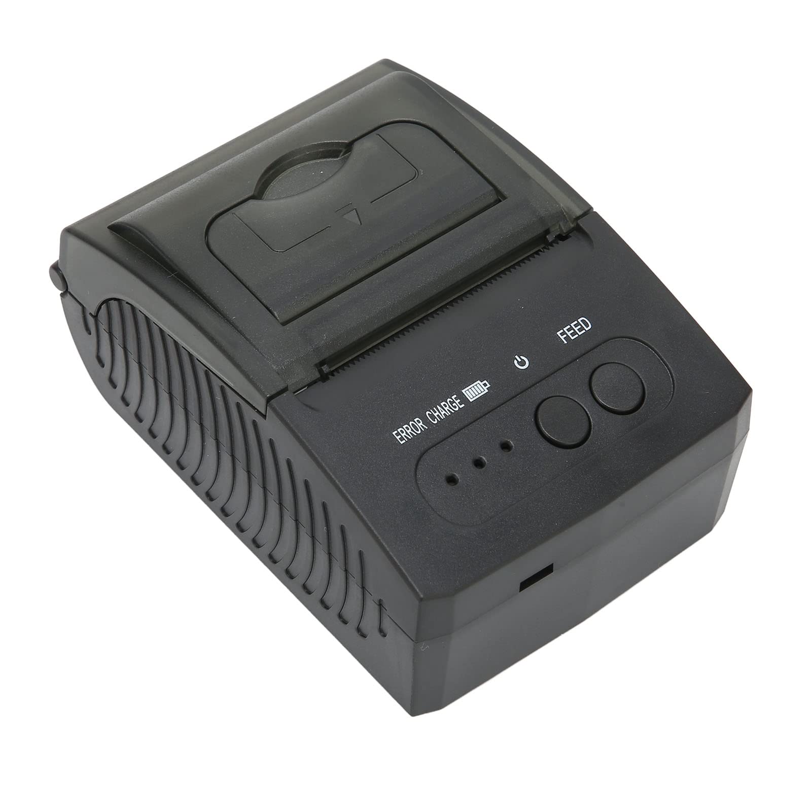 Zunate 58mm Thermal Label Printer - Commercial Barcode & Shipping Label Maker for Logistics, Catering, Retail & POS Systems | Perfect for Warehouse, E-commerce & Small Business Label Printing (Black)