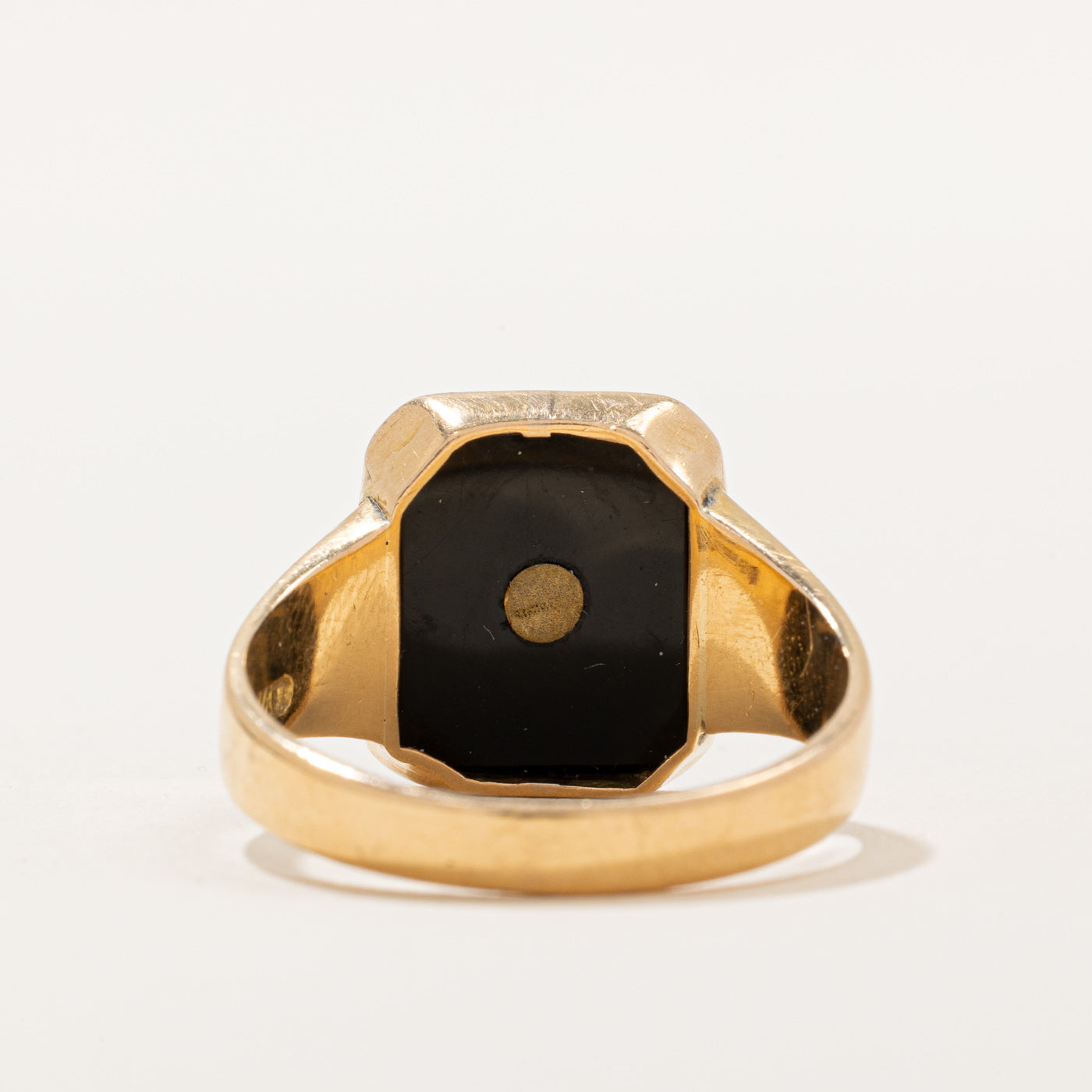 Onyx 'R' Initial Ring for Women - 2.35 Carat Black Onyx Letter Ring - Size 10.25 - Elegant Personalized Jewelry Gift for Birthday, Anniversary, or Special Occasion