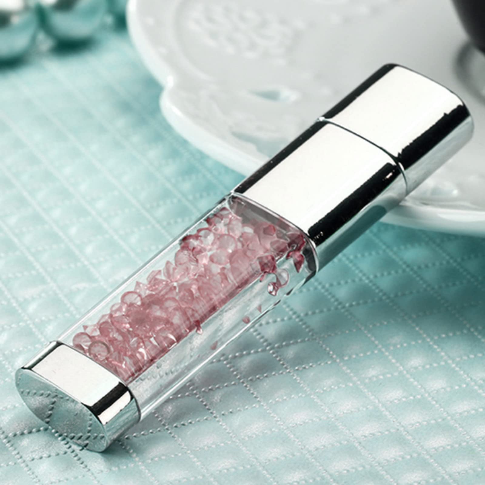 FeliSun Kristall 32GB USB 3.0 Flash Drive - Pink External Memory Stick for Data Storage, Fast Transfer Speed - Perfect for Birthday Gifts, Wedding Favors, Office Use & School Projects