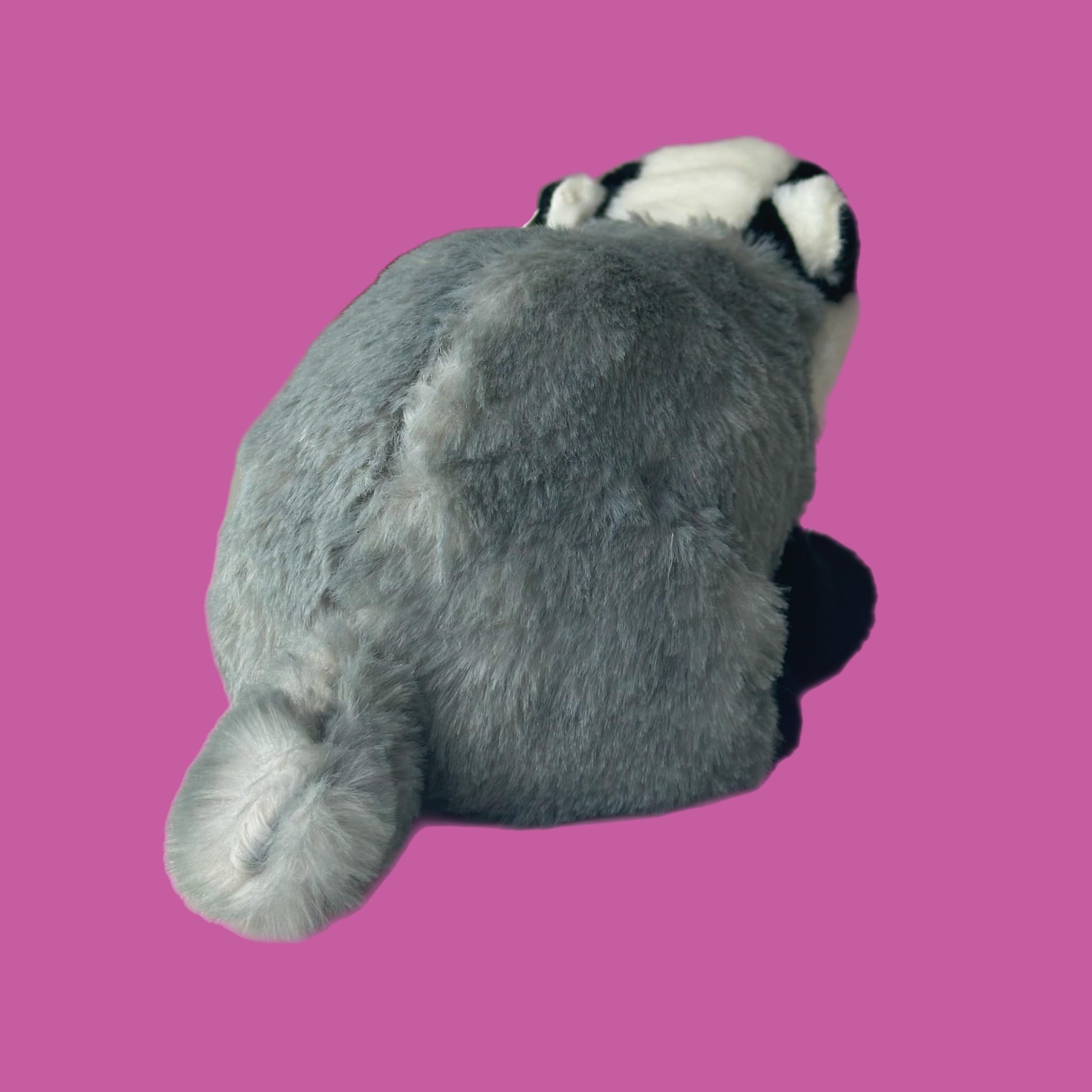 Deluxe Paws 100% Recycled Plush Eco-Friendly Dog Toys - Badger Design | Sustainable Chew Toys for Small & Medium Dogs | Perfect for Indoor Play, Training Rewards & Cuddling
