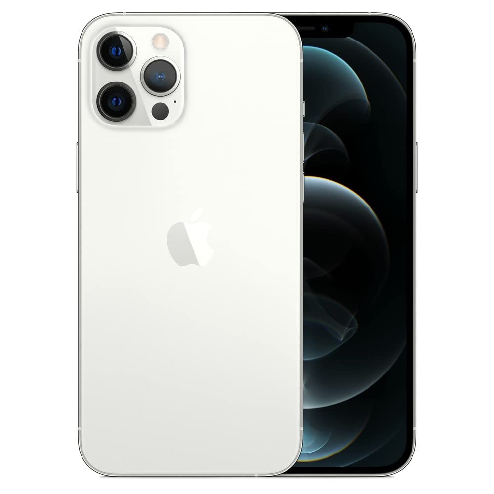 Apple iPhone 12 Pro 512GB Silver - AT&T Certified Refurbished Smartphone for Business & Travel