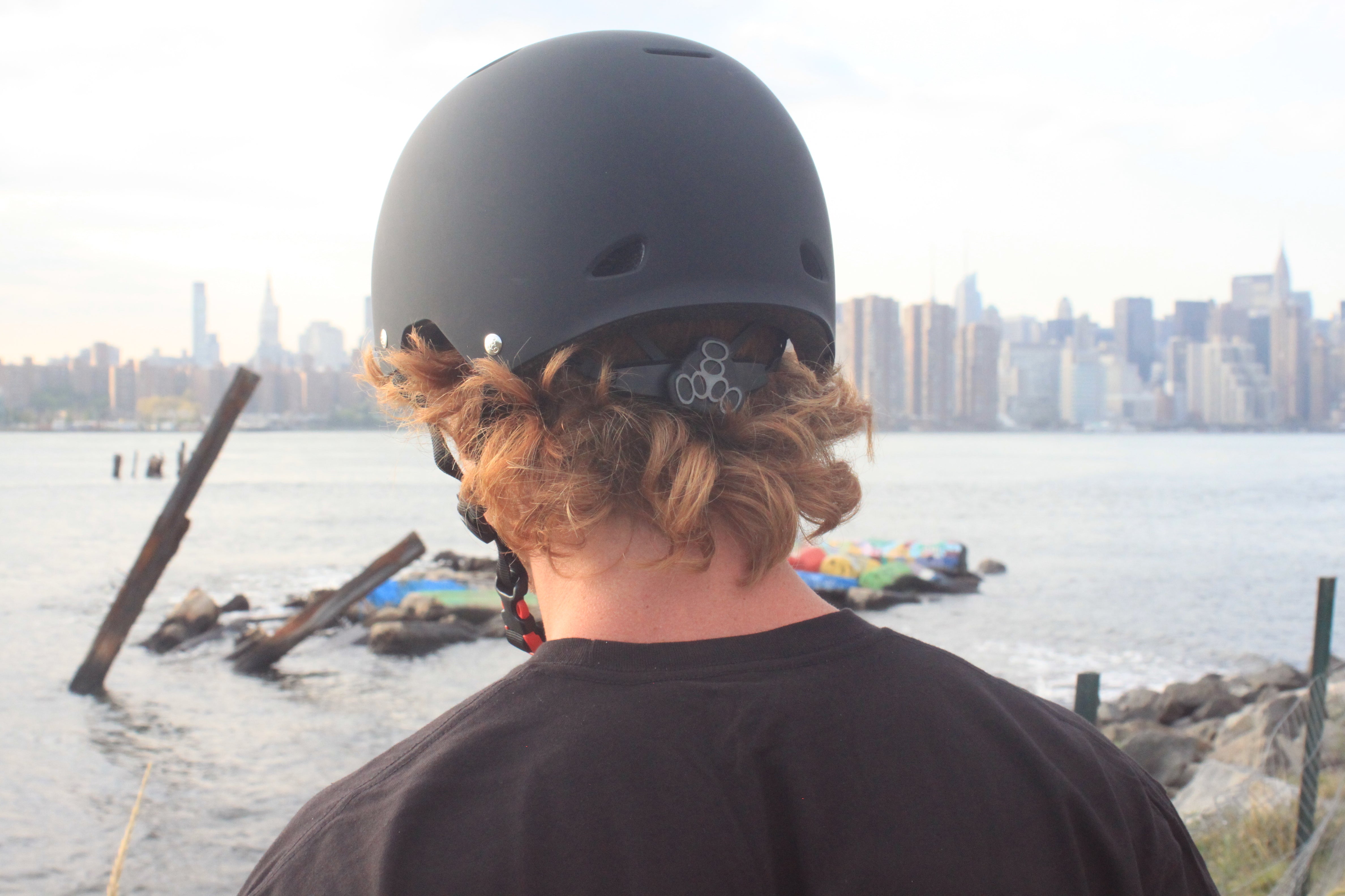 Dual Certified Gotham Helmet - DOT & ECE Approved Motorcycle Helmet for Men & Women - Lightweight & Comfortable for Street Riding, Cruising & Commuting