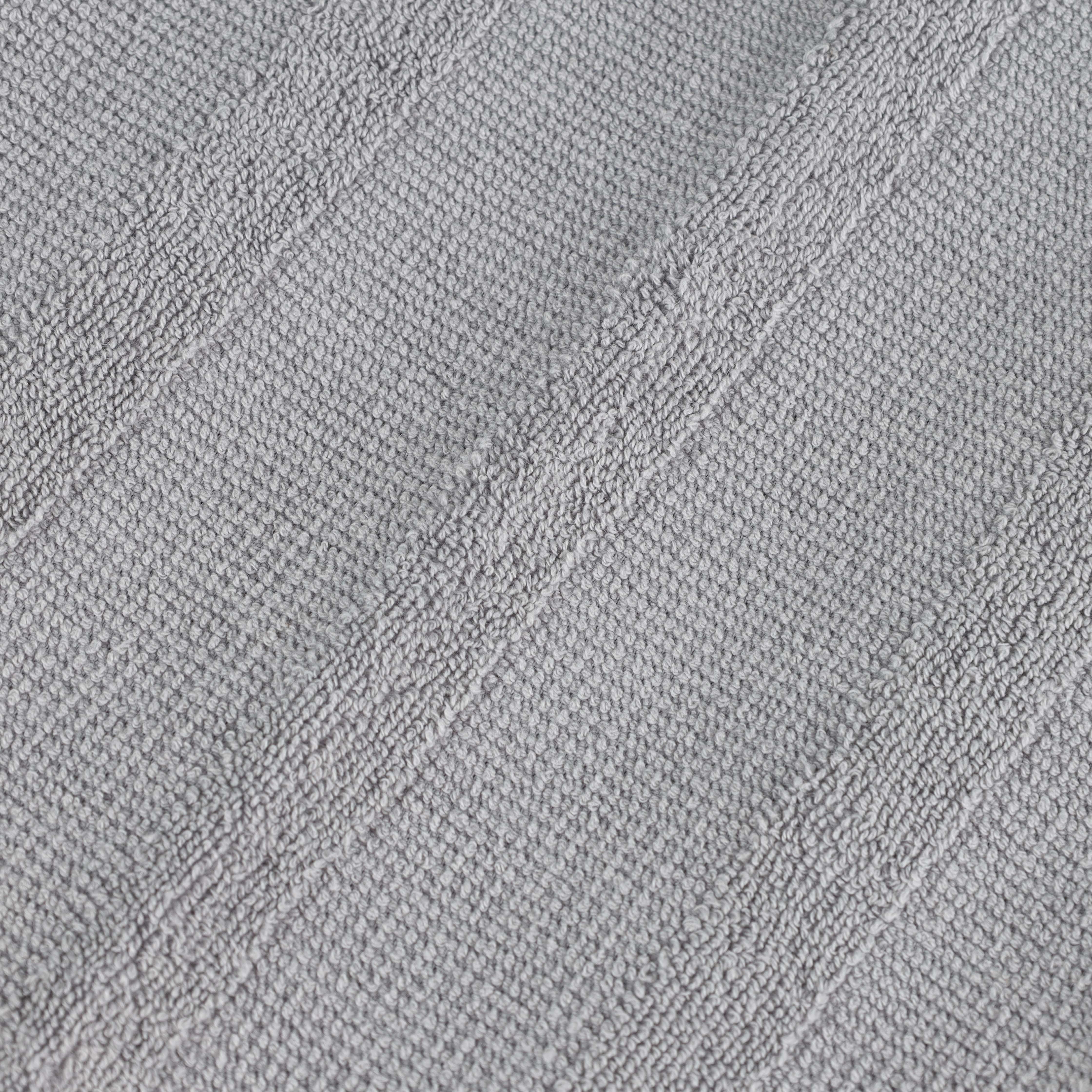 Premium 12-Piece Roma Cotton Ribbed Towel Set - Ultra Soft, Absorbent & Textured for Bath, Spa & Luxury Home Use