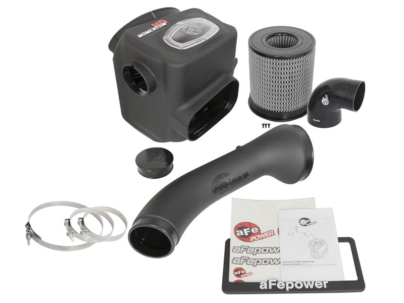 aFe 16-19 Nissan Titan XD V8 5.0L Momentum HD Cold Air Intake System with Pro DRY S Media - High Performance Air Filter for Off-Road & Towing | Improves Engine Power & Fuel Efficiency