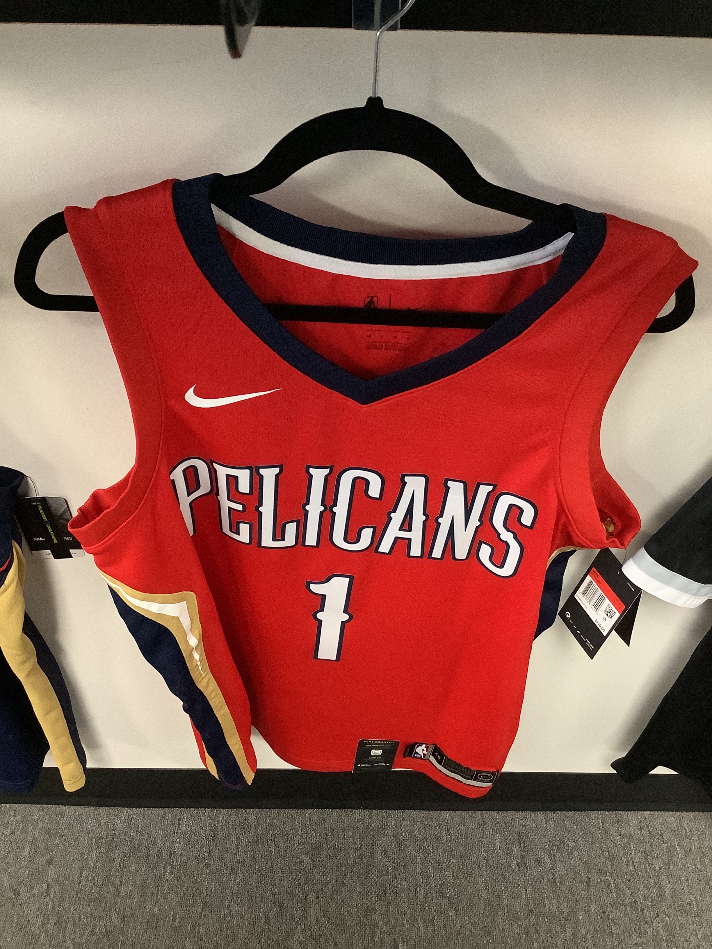 Authentic Zion Williamson New Orleans Pelicans Nike Fanatics Signed Basketball Jersey - Perfect for Game Day, Collectors & NBA Fans