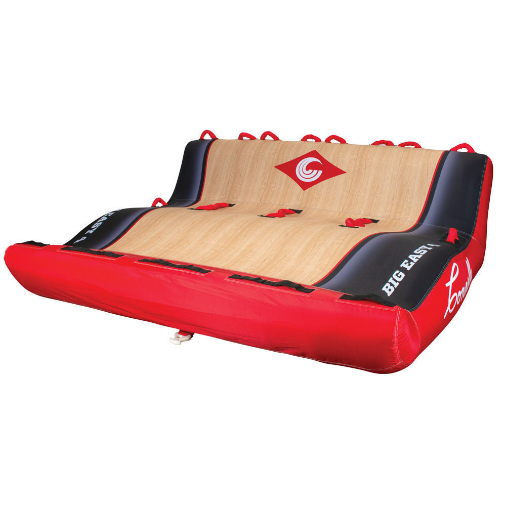 Connelly Big Easy 4 Soft Top Towable Tube - 4 Rider Inflatable Water Tube for Lakes & Boating | Perfect for Family Fun & Summer Water Activities