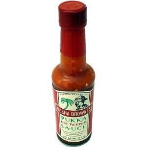 Busha Browne's Hot Pepper Pukka Sauce - 5oz Bottle (Pack of 12) - Authentic Jamaican Jerk Sauce for Grilling, BBQ, Marinades & Cooking - Spicy Caribbean Flavor Enhancer