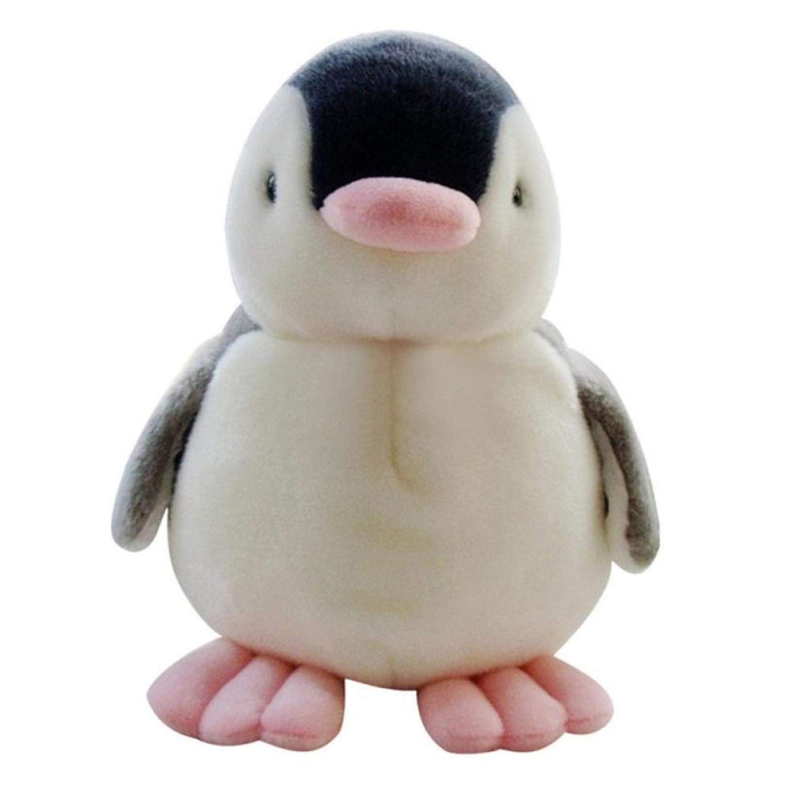 HAKAESR White Singing Penguin Plush Toy - Soft Stuffed Animal with Animated Sounds, Cute Gift for Kids & Collectors | Perfect for Birthdays, Christmas & Nursery Decor