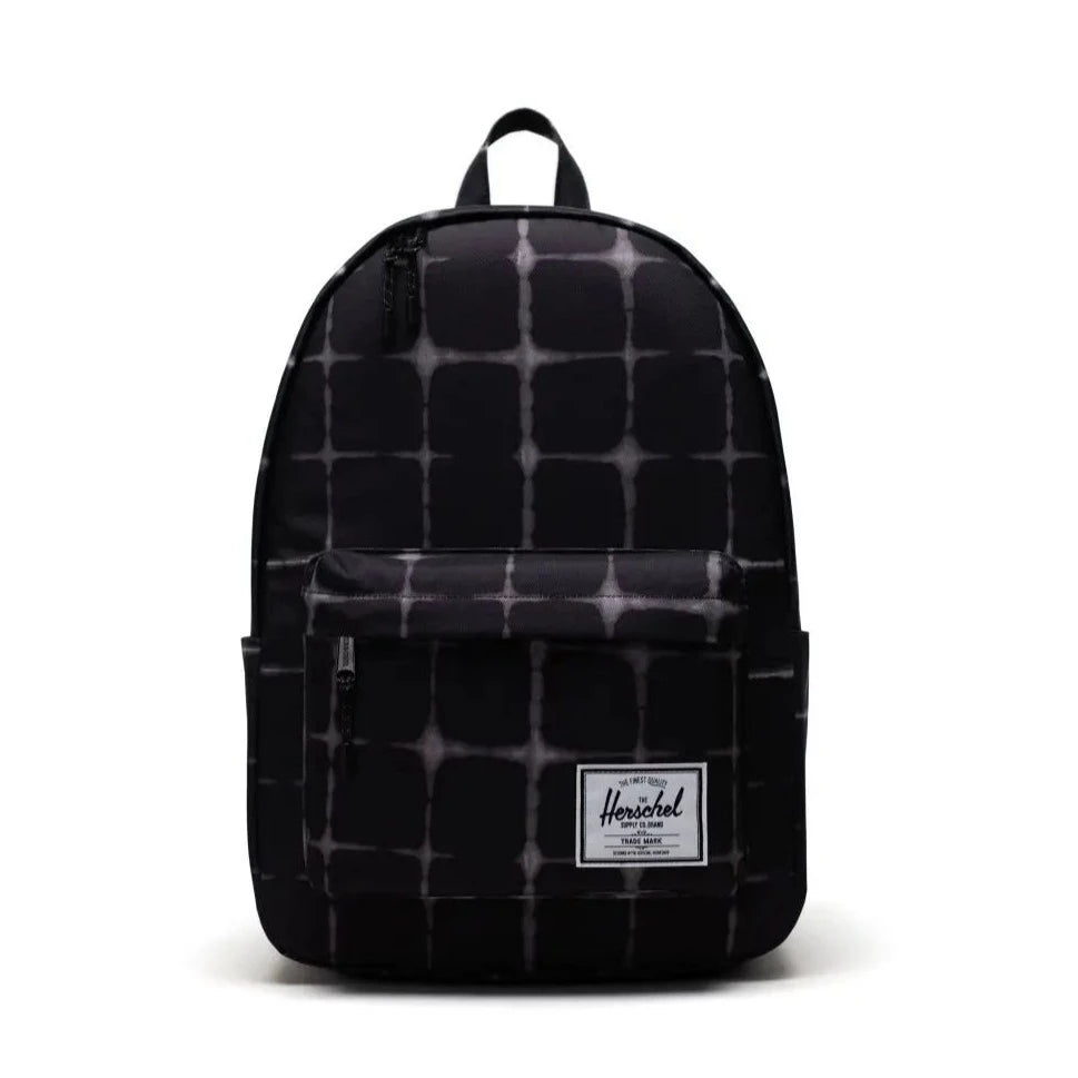 Herschel Classic Tie Dye Check XL Backpack for School, Travel & Work - Water-Resistant Laptop Backpack with Spacious Compartment