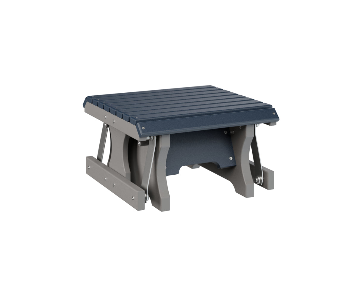 Navy Blue on Light Gray