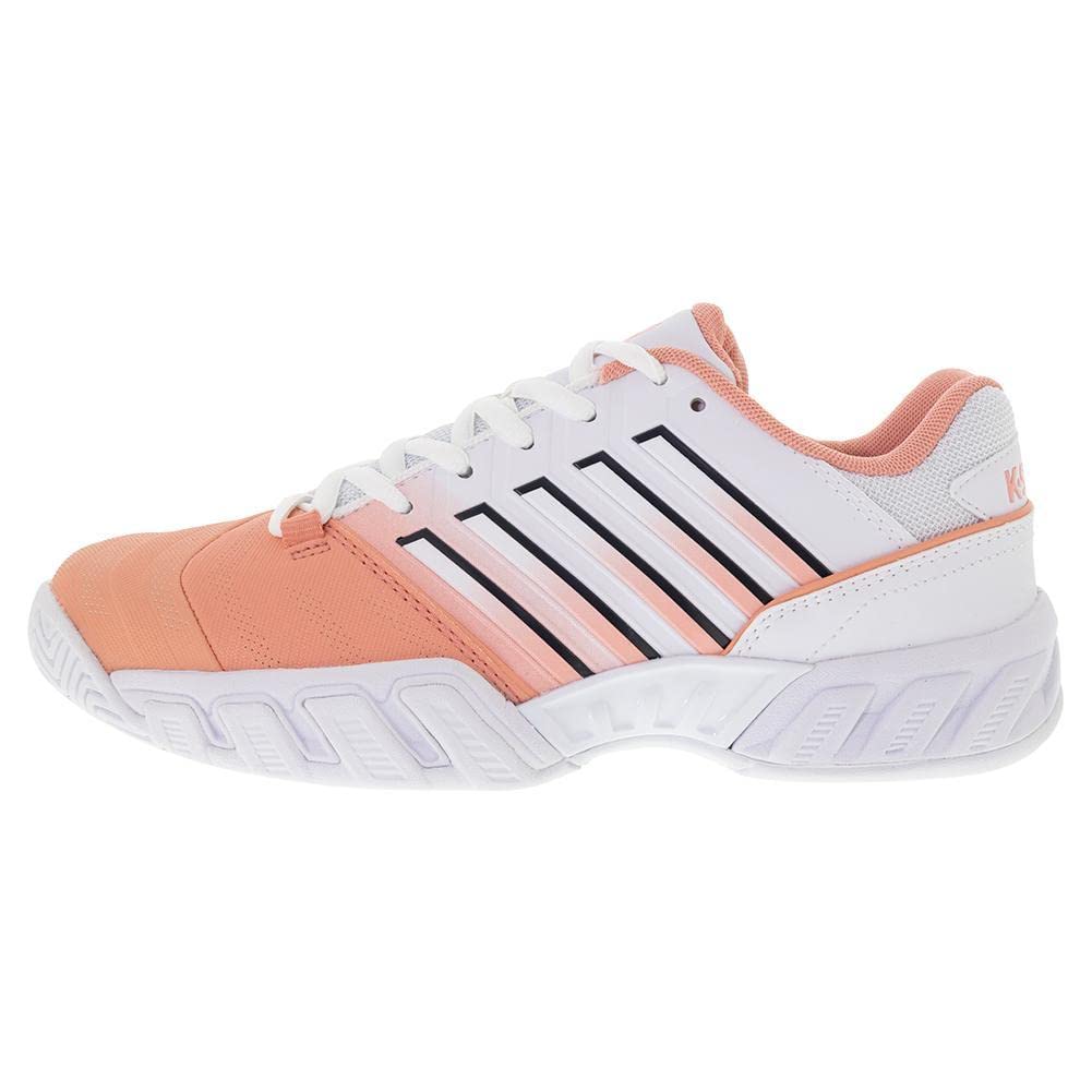 K-Swiss Junior Bigshot Light 4 Kids' Tennis Shoes - Breathable & Lightweight for Boys & Girls - Perfect for Court Play & Casual Wear