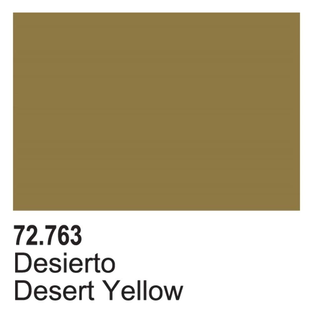 Vallejo Game Air Desert Yellow Acrylic Paint - 17ml Bottle for Miniatures, Models & Wargaming - Perfect for Airbrush & Hand Painting