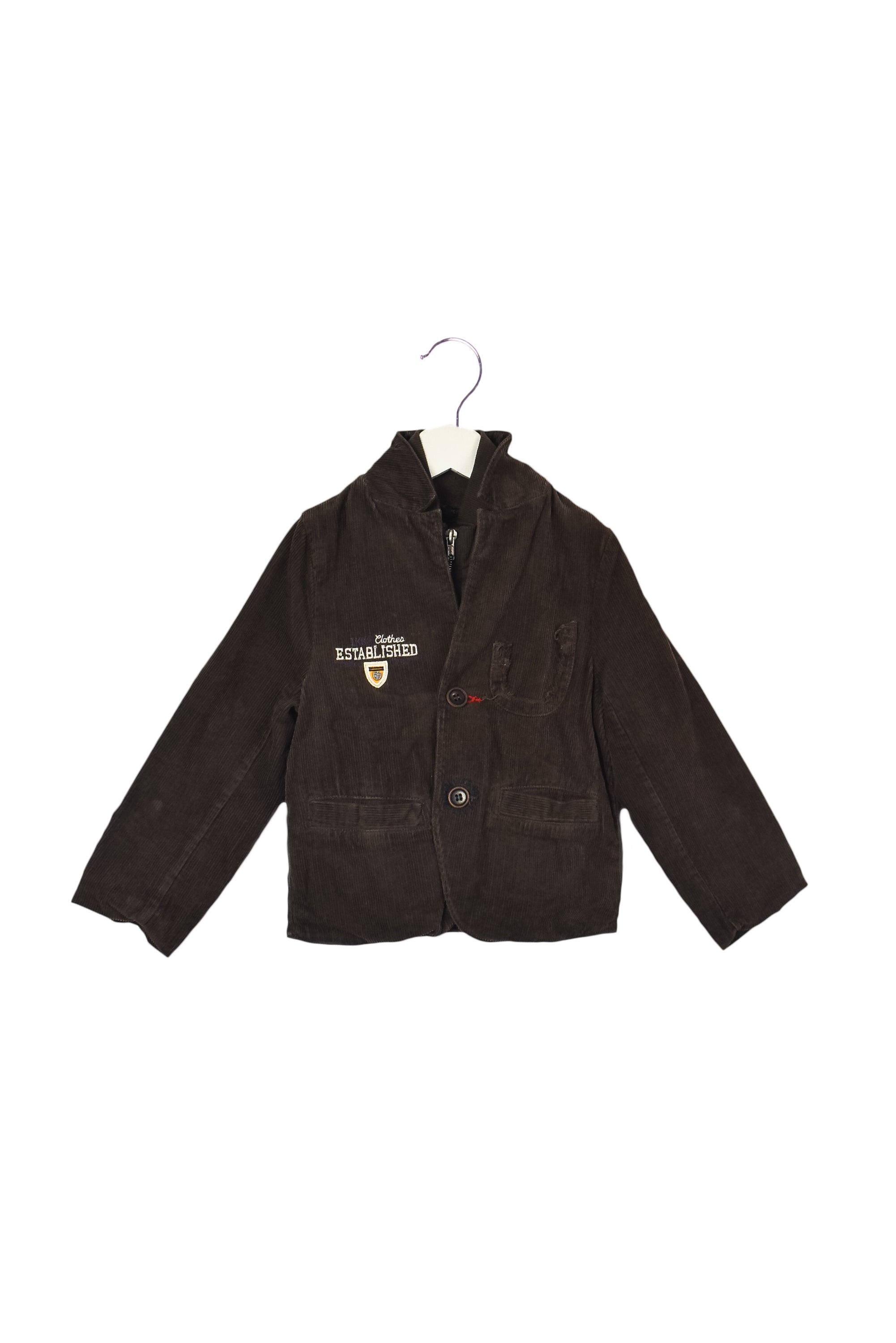 IKKS Kids Jacket for Boys & Girls - Size 5T (108cm) | Warm Winter Coat with Hood | Water-Resistant Outerwear for School, Playdates & Outdoor Activities