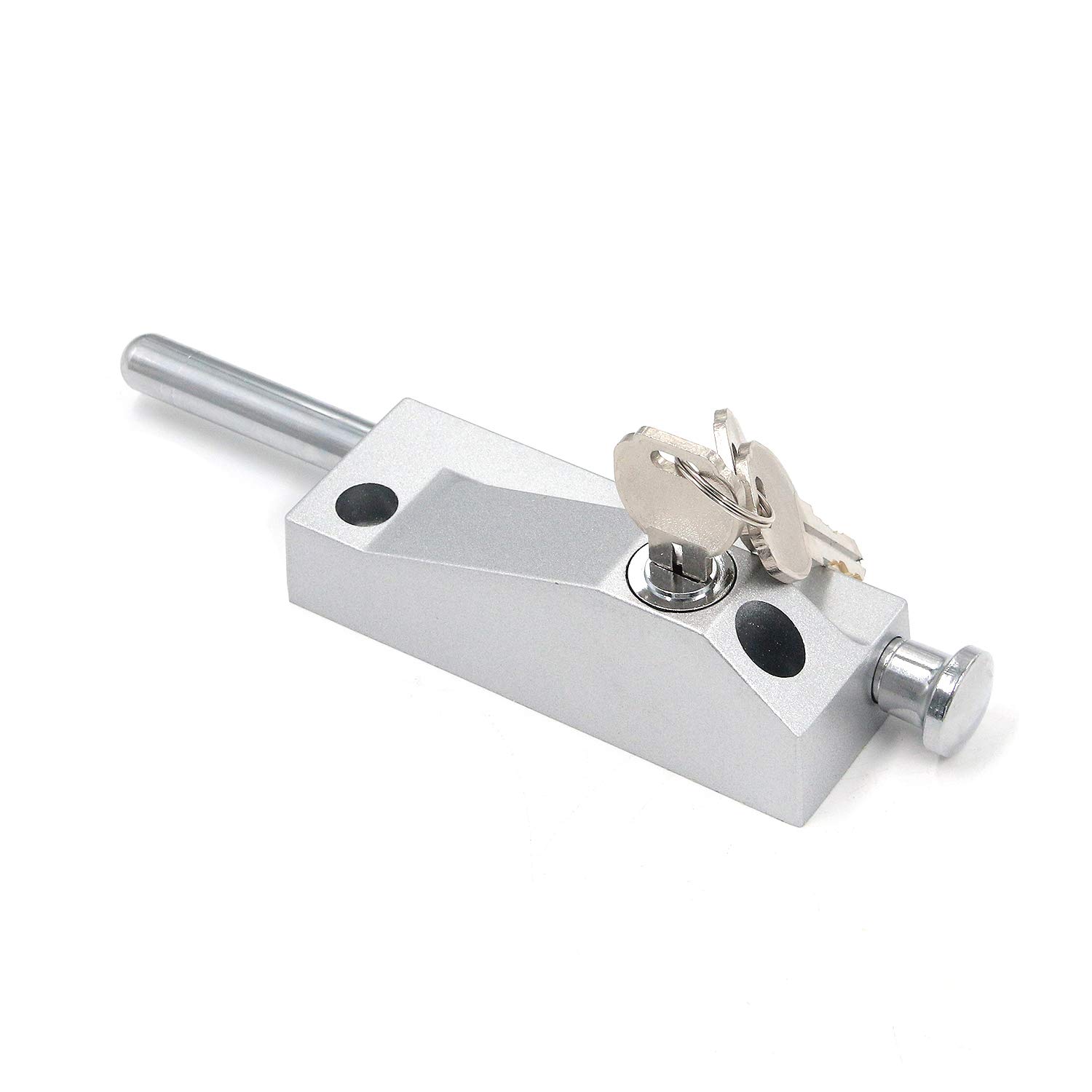 MY MIRONEY Sliding Door Lock - High Security Auxiliary Lock for Windows & Glass Patio Doors (Yale Keyway Compatible) - Perfect for Home, Office & Apartment Safety