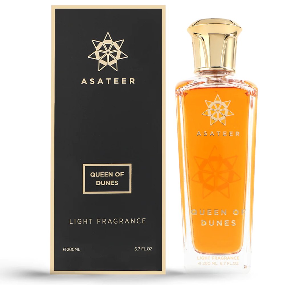 Queen of Dunes Eau de Parfum 200ml - Luxury Floral Scent for Women, Day & Night Fragrance, Perfect for Date Night & Special Occasions