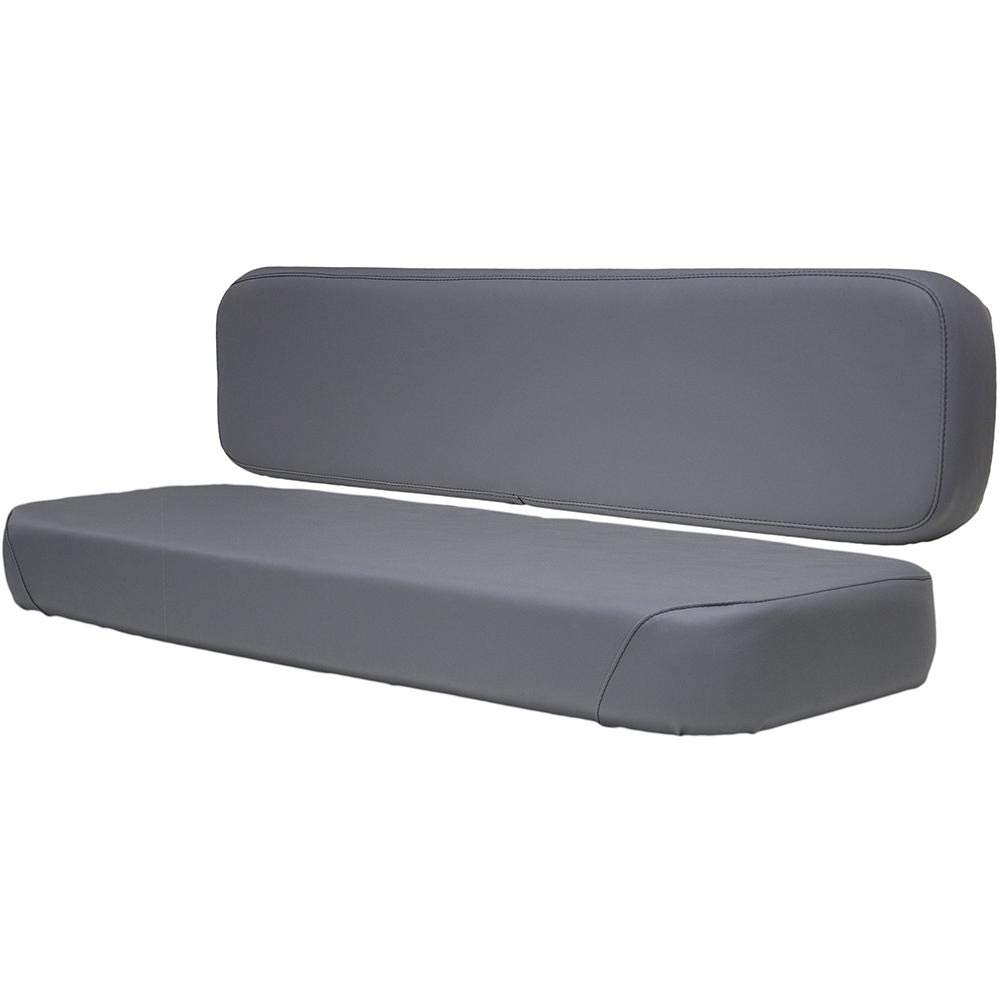 AMSS8380 Gray Vinyl Bench Seat Assembly - Premium Aftermarket Replacement Parts for Trucks & SUVs | Durable Comfort for Road Trips, Camping & Outdoor Adventures
