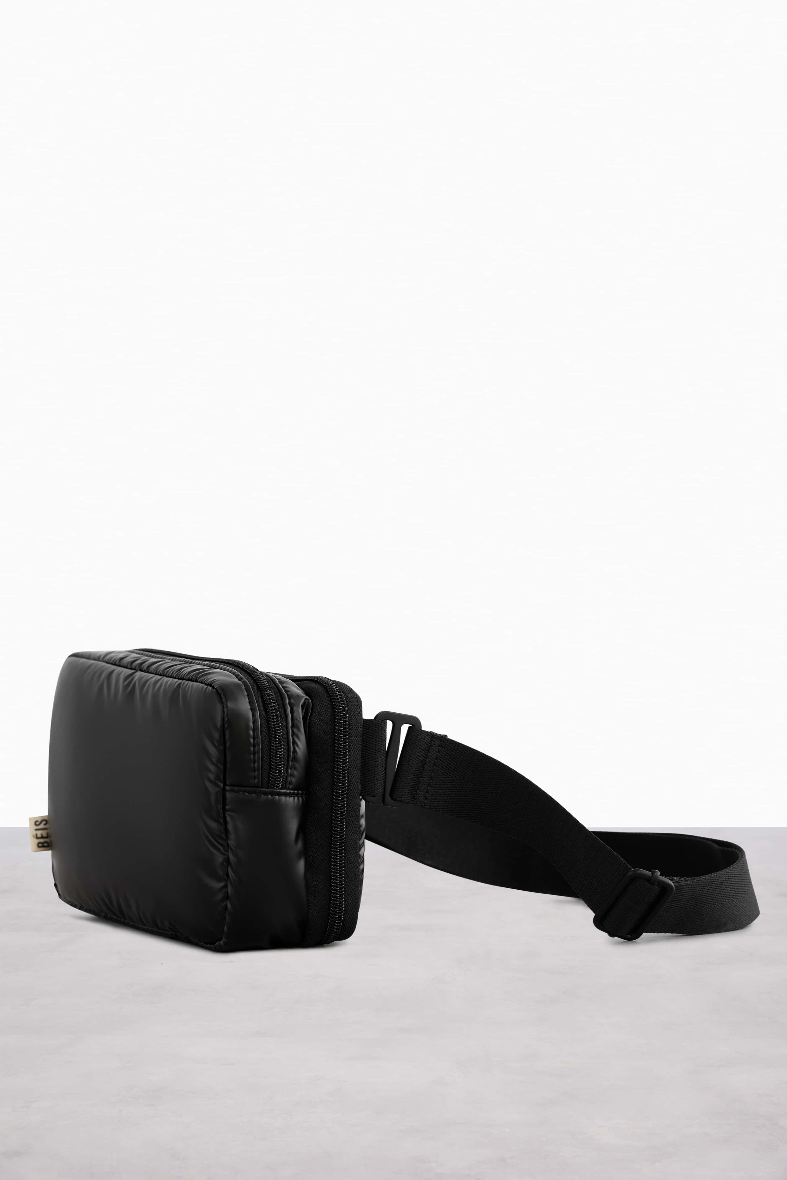 Black Expandable Pouch - Waterproof Travel Organizer for Toiletries, Cosmetics & Electronics | Perfect for Carry-On, Gym & Everyday Use