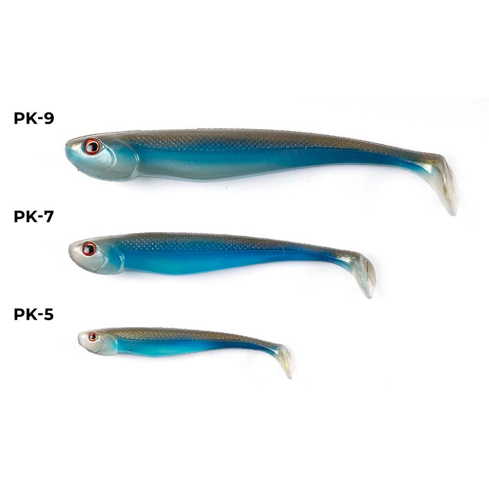 Kicker Pickle Kick Swimbaits PK 5 - Premium Soft Fishing Lures for Bass, Trout & Walleye - Perfect for Freshwater & Saltwater Fishing