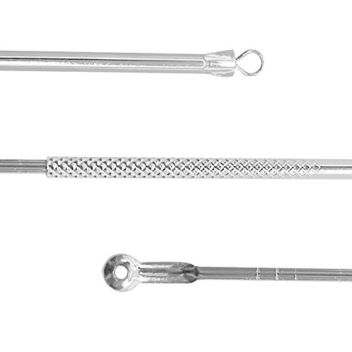 5-Piece Acne Removal Kit - Blemish & Blackhead Extractor Tool Set for Pimples & Comedones - Professional Skin Care Tools for Face & Body - Perfect for Home Spa & Acne Treatment