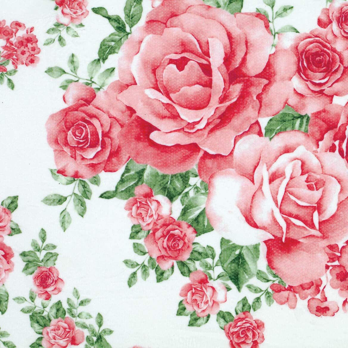 4-Piece Rose Bouquet Bathroom Set - Soft & Absorbent Towel Collection for Bath, Spa & Guest Room Decor