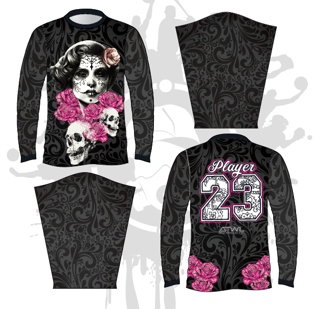 La Rosa Women's Long Sleeve Jersey Top - Soft Comfortable Stretchy Casual Shirt for Everyday Wear, Work & Layering
