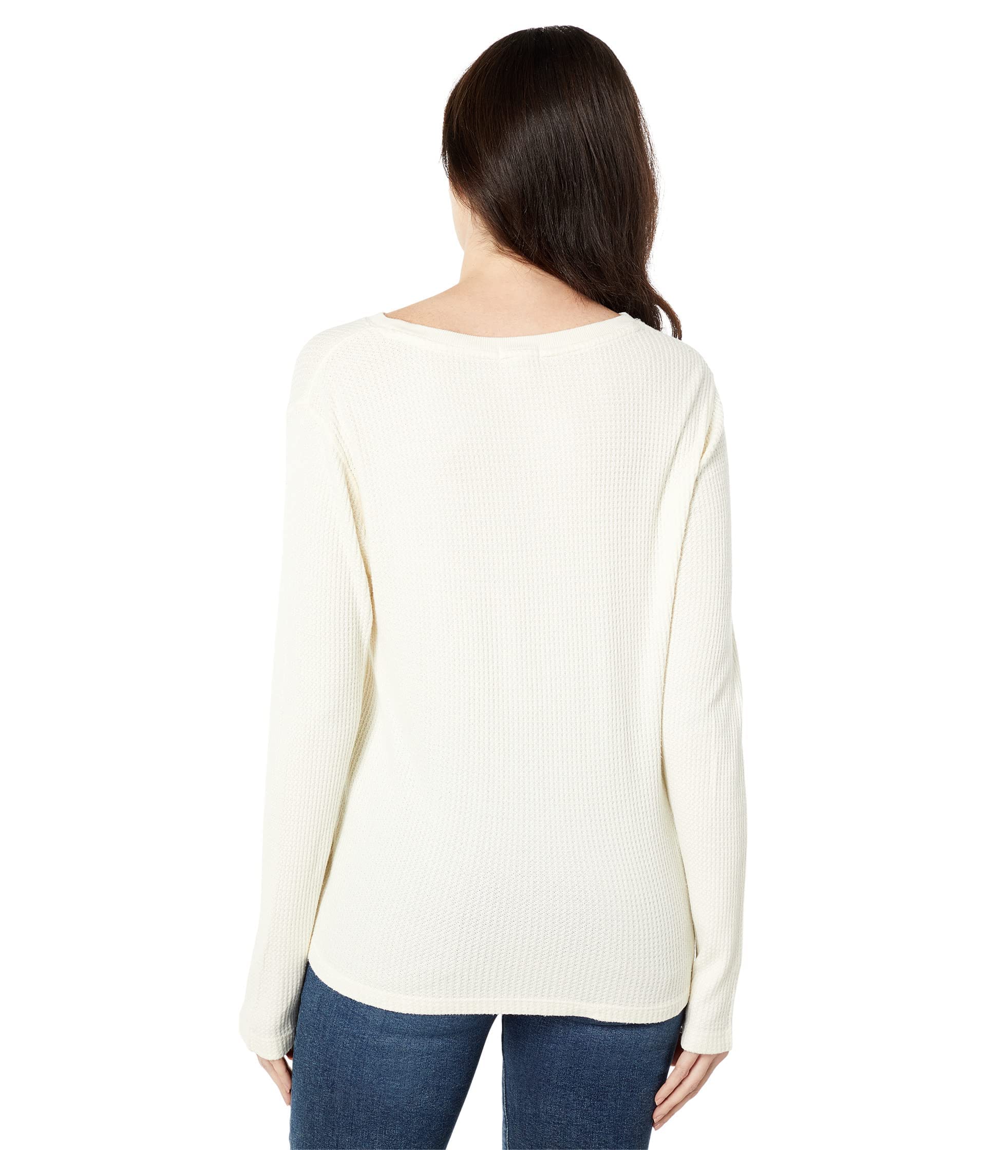 True Grit Waffle Long Sleeve Crewneck Shirt for Men - Dylan by Alex | Soft Cotton Casual Wear for Everyday Comfort & Style | Perfect for Work, Weekend Outings & Layering