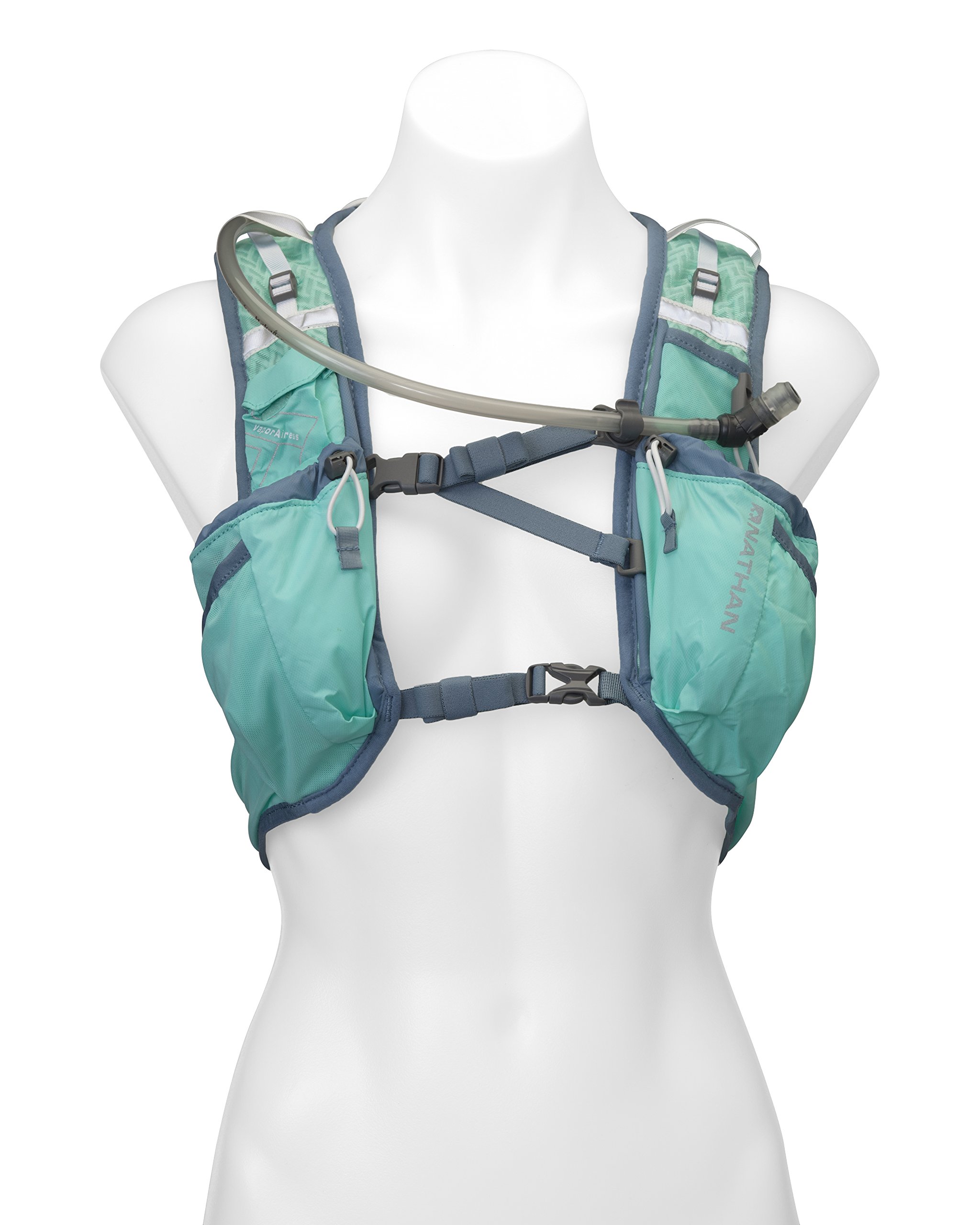 Nathan Women's VaporAiress Hydration Pack - 2L Water Bladder Running Vest for Marathon, Hiking & Cycling | Lightweight Hydration Backpack for Outdoor Sports & Fitness Activities