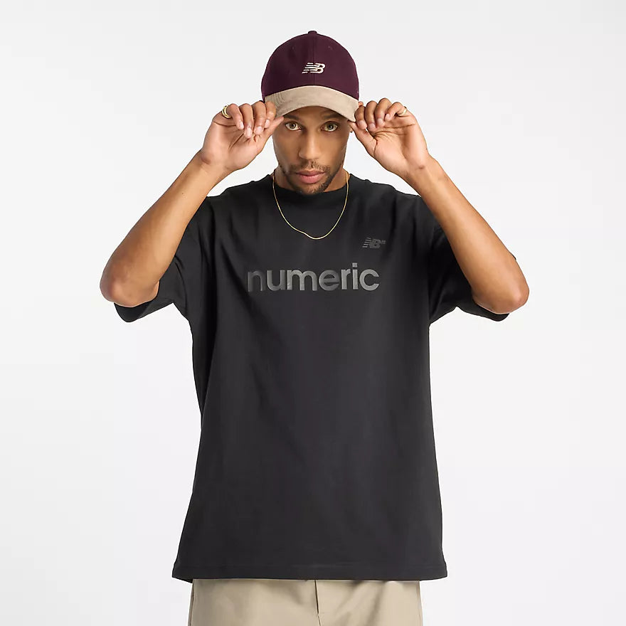 New Balance Numeric Athletic Cotton Short Sleeve T-Shirt for Men - Comfortable Casual Workout Tee for Gym, Running & Streetwear Fashion